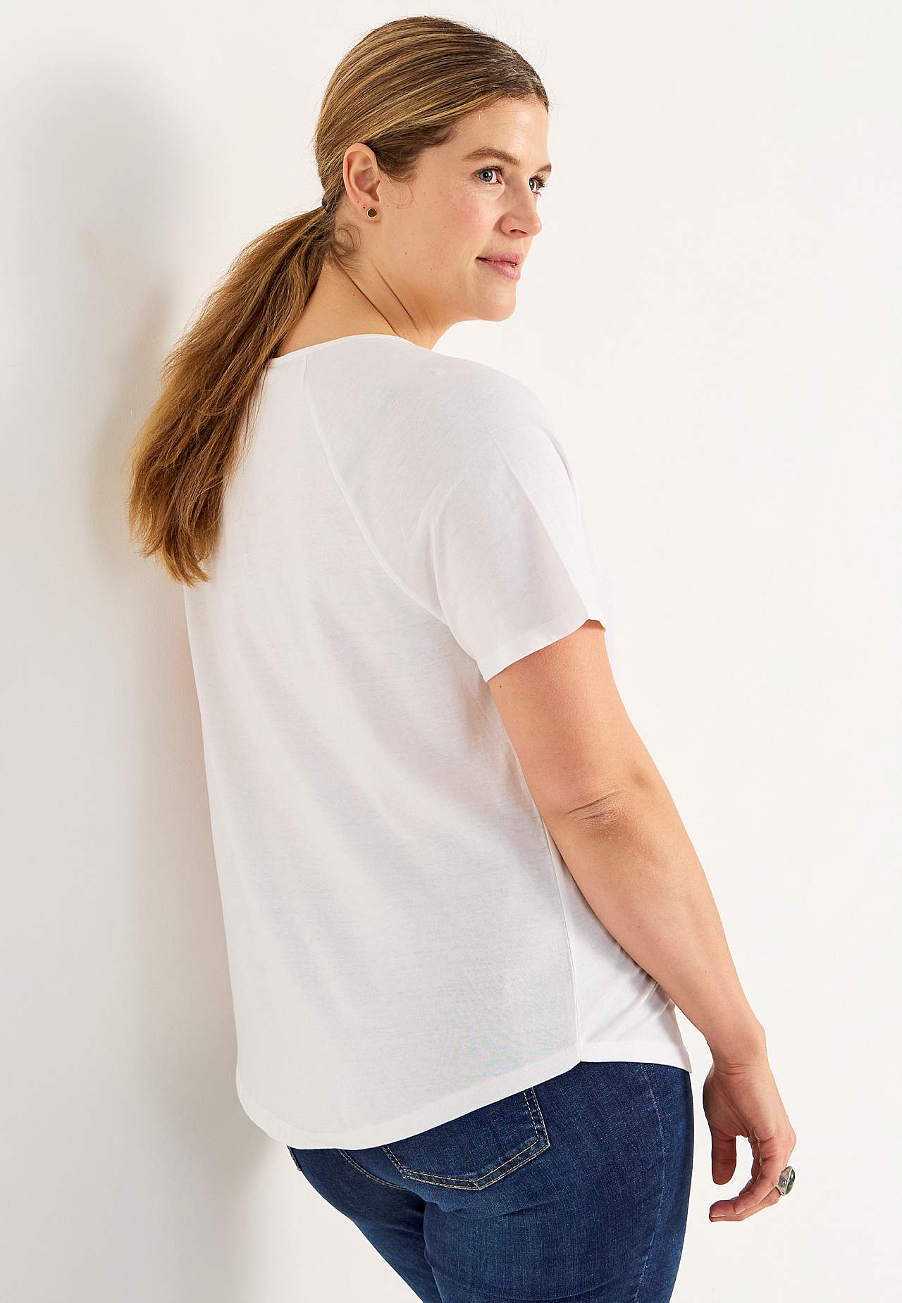 Jerseytopp med raglanerme 2-pack