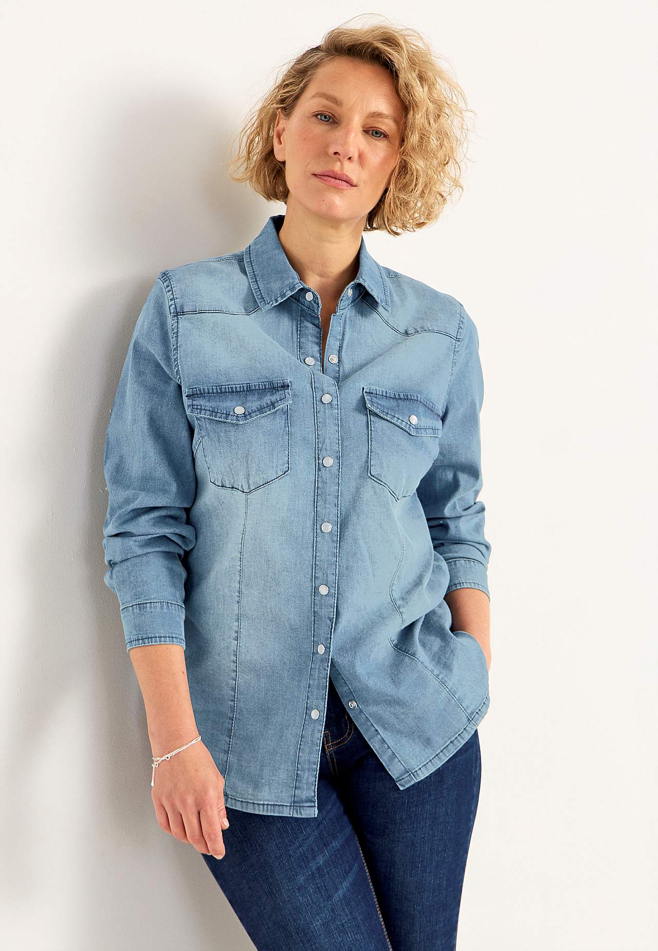 Denimskjorte