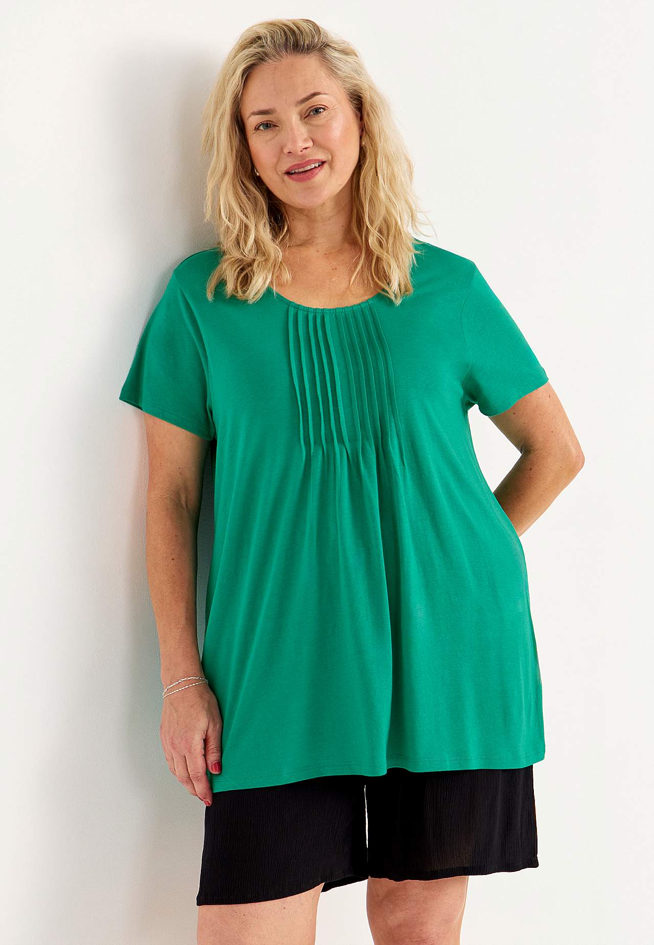 Kortermet jerseytunika