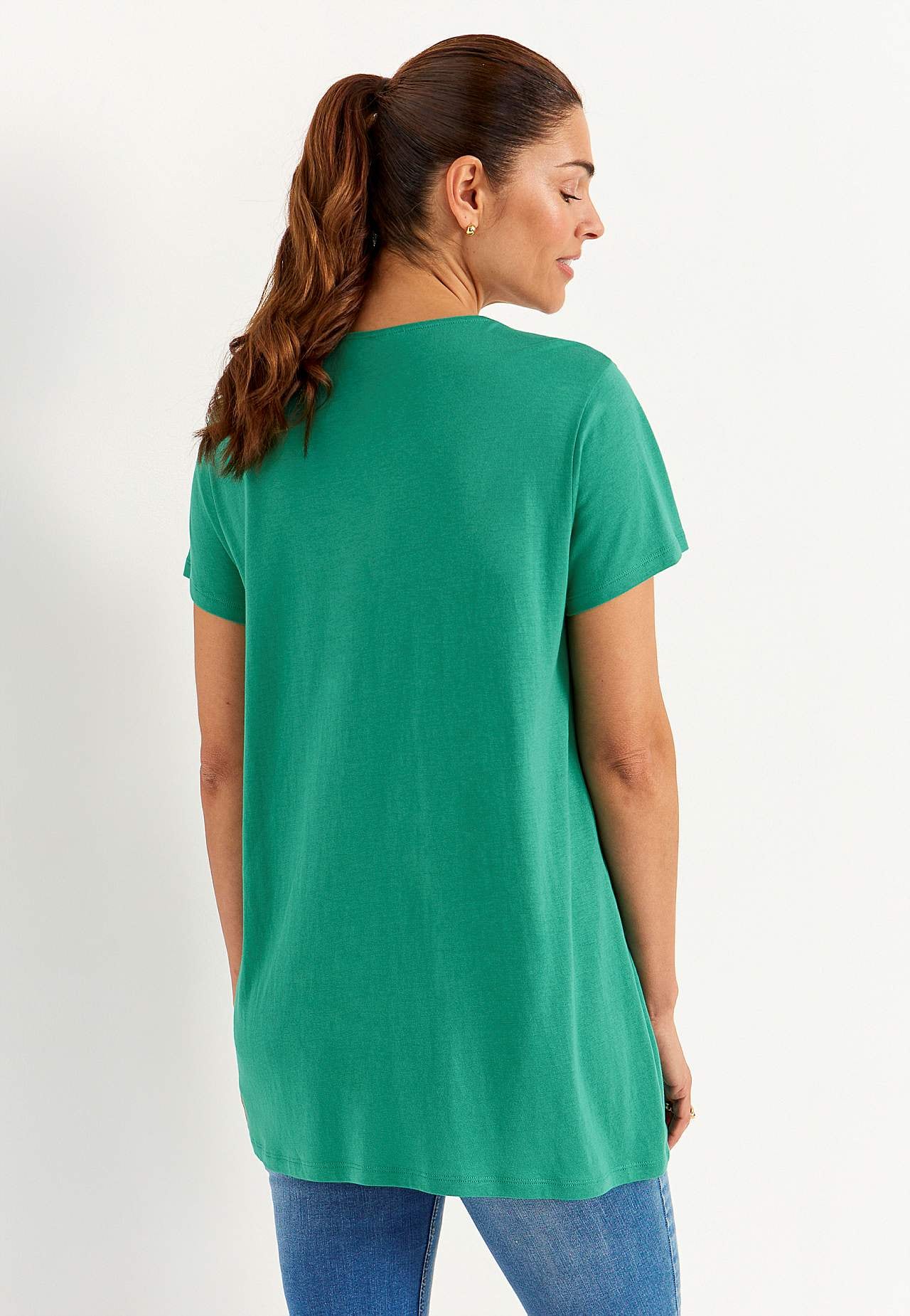 Kortermet jerseytunika