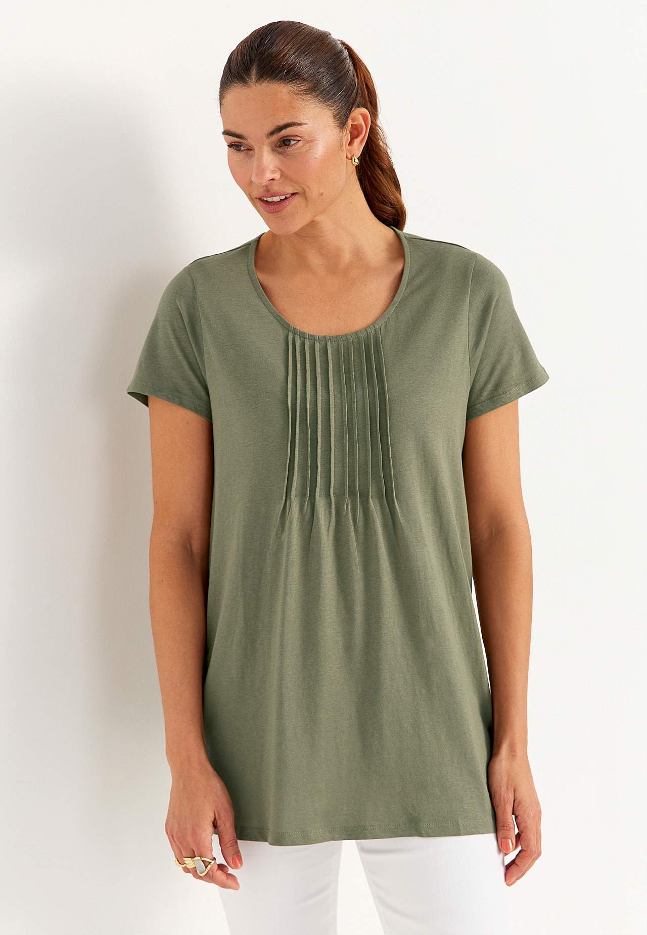 Kortermet jerseytunika