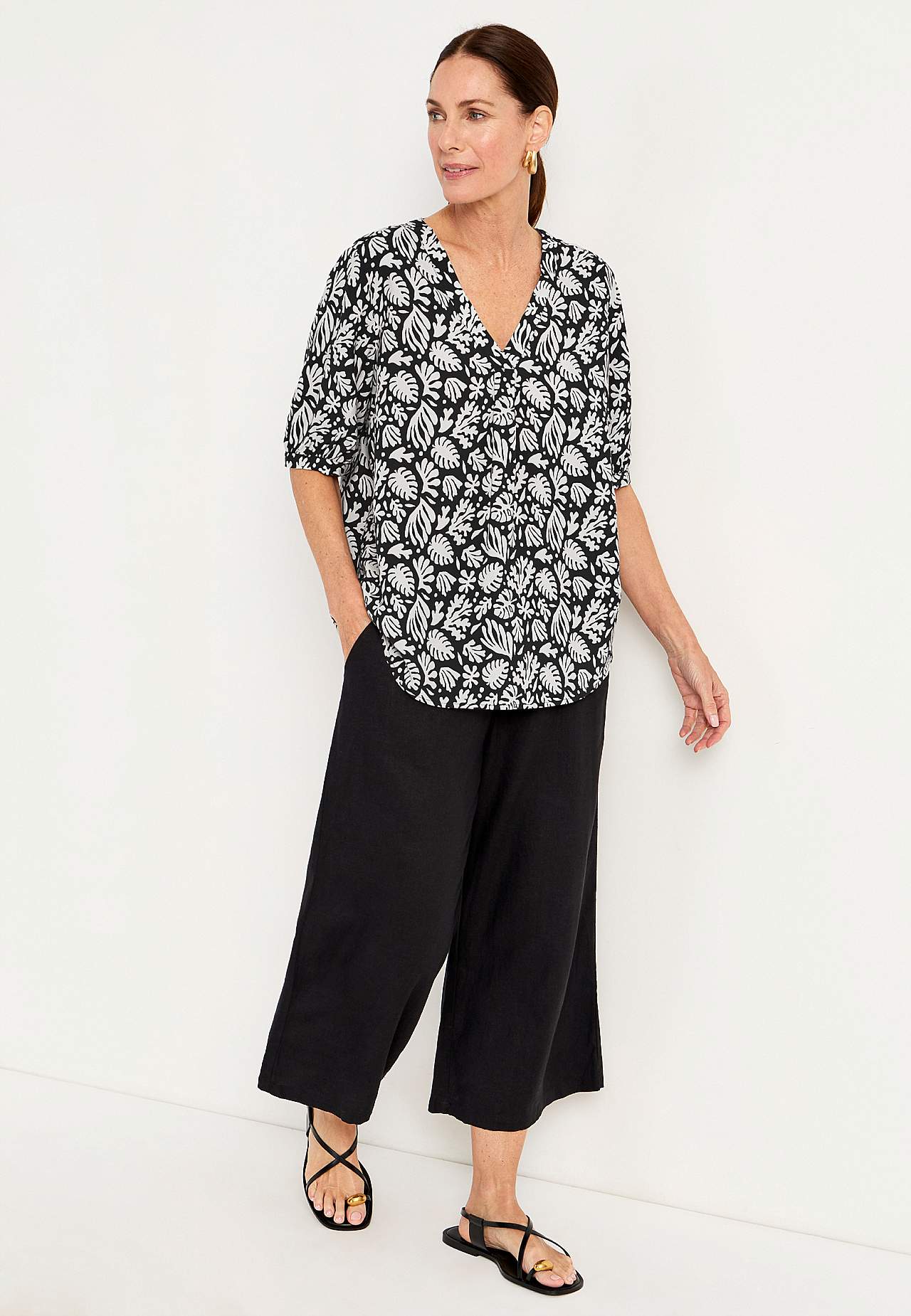 Kortermet bluse