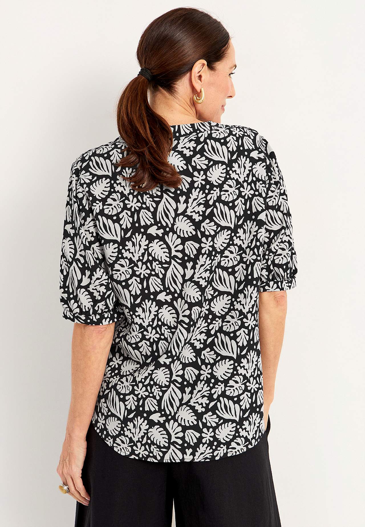 Kortermet bluse