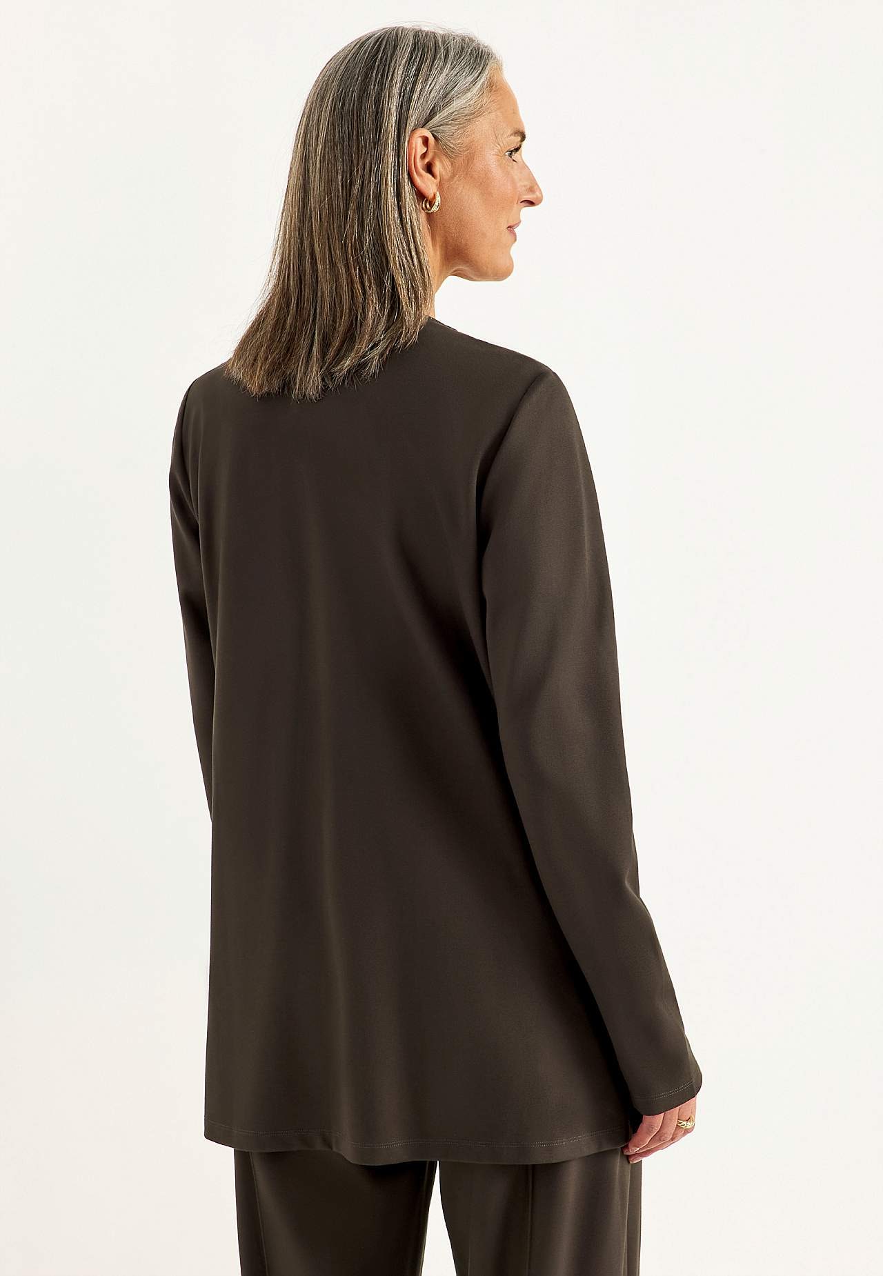 Stilren blazer i Punto di Roma-trikot Lisa