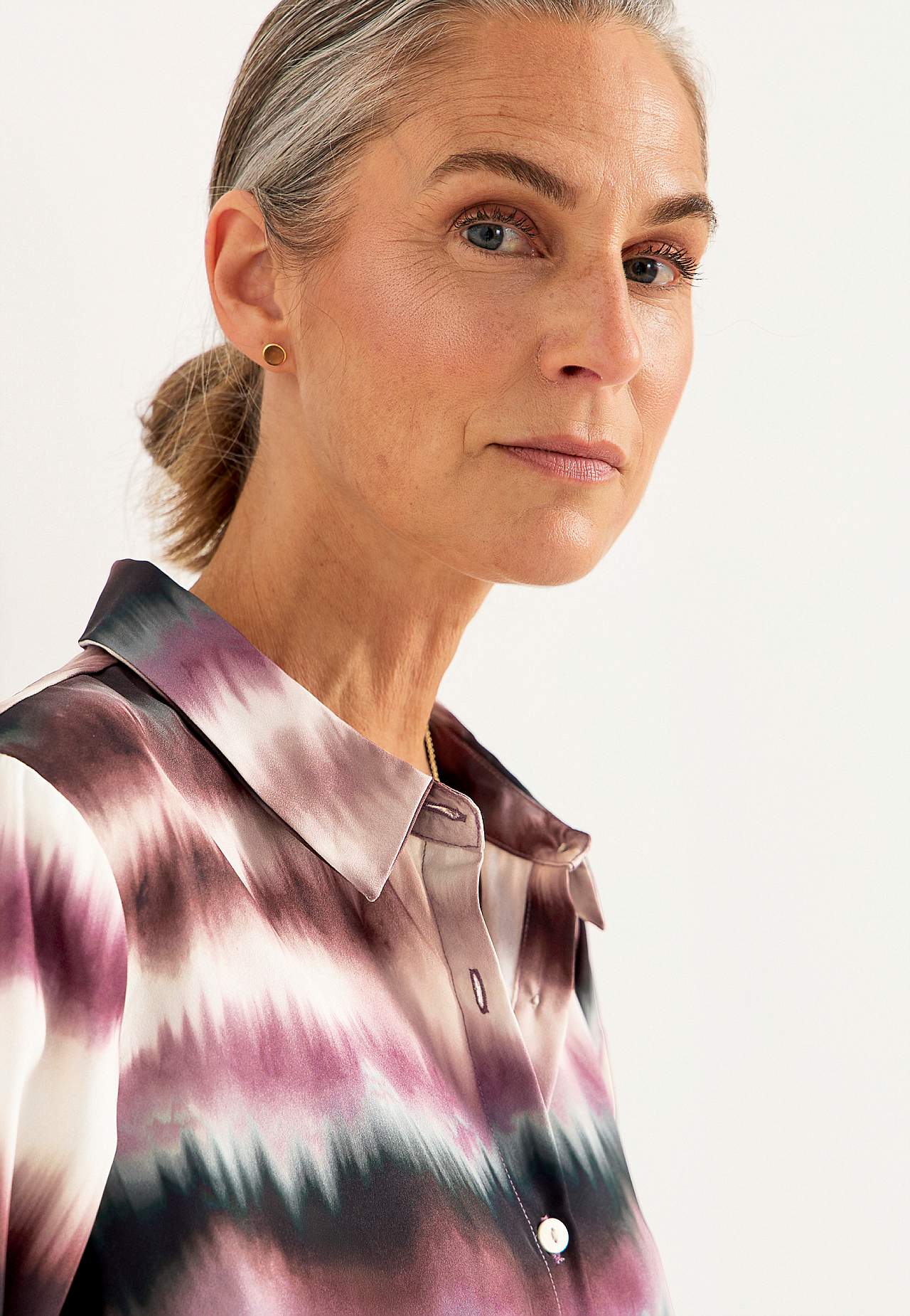 Vevet lang skjorte
