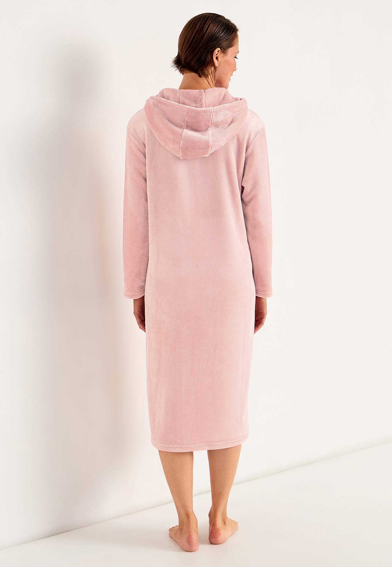 Morgenkåpe i fleece