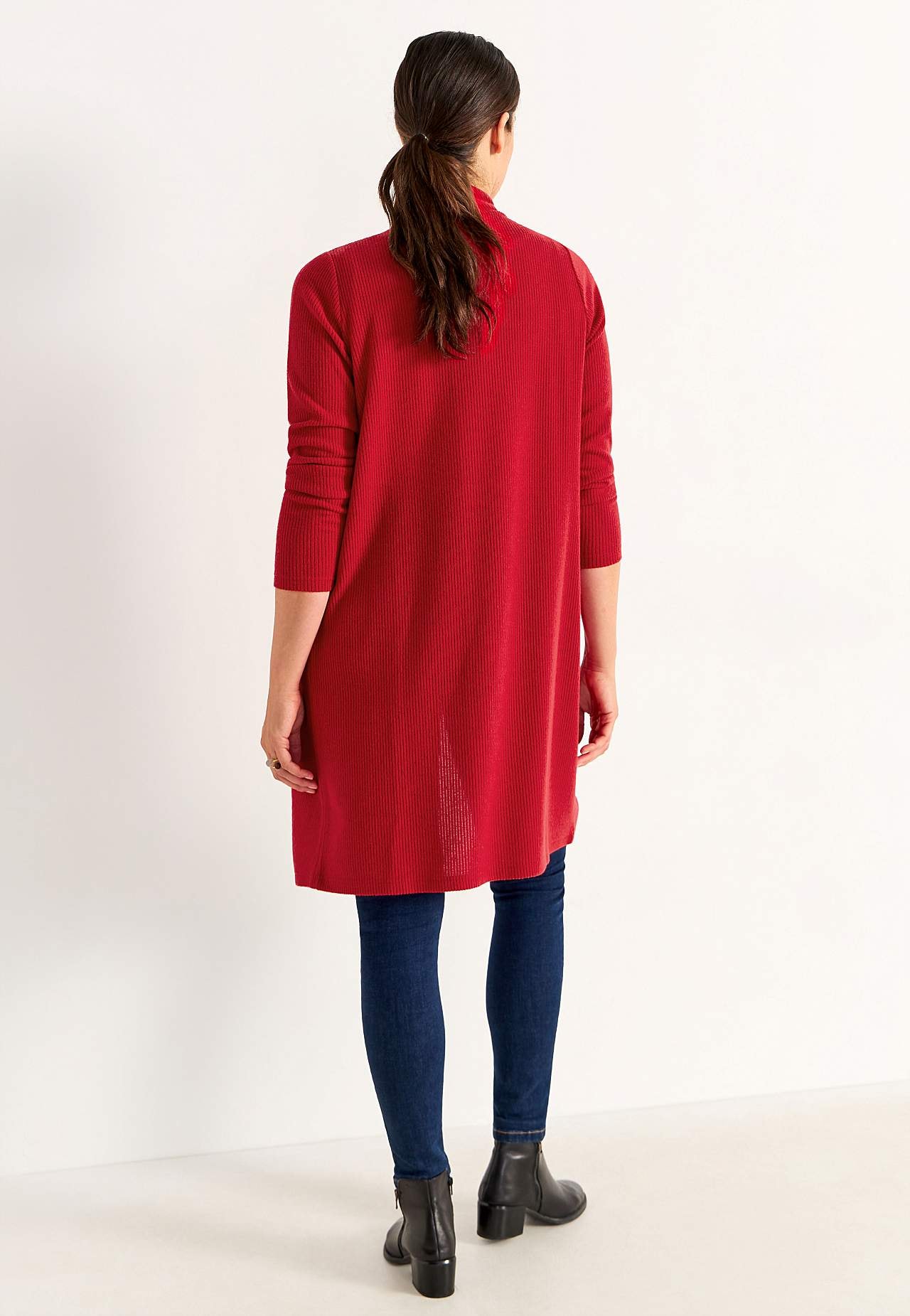 Supermyk cardigan med lommer