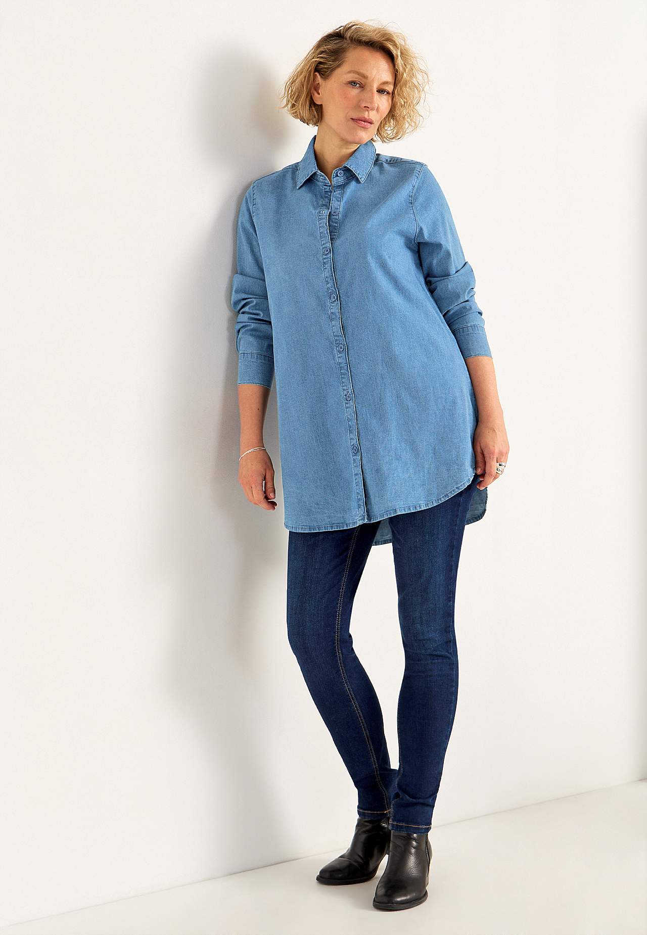 Stretchy tunika i denim
