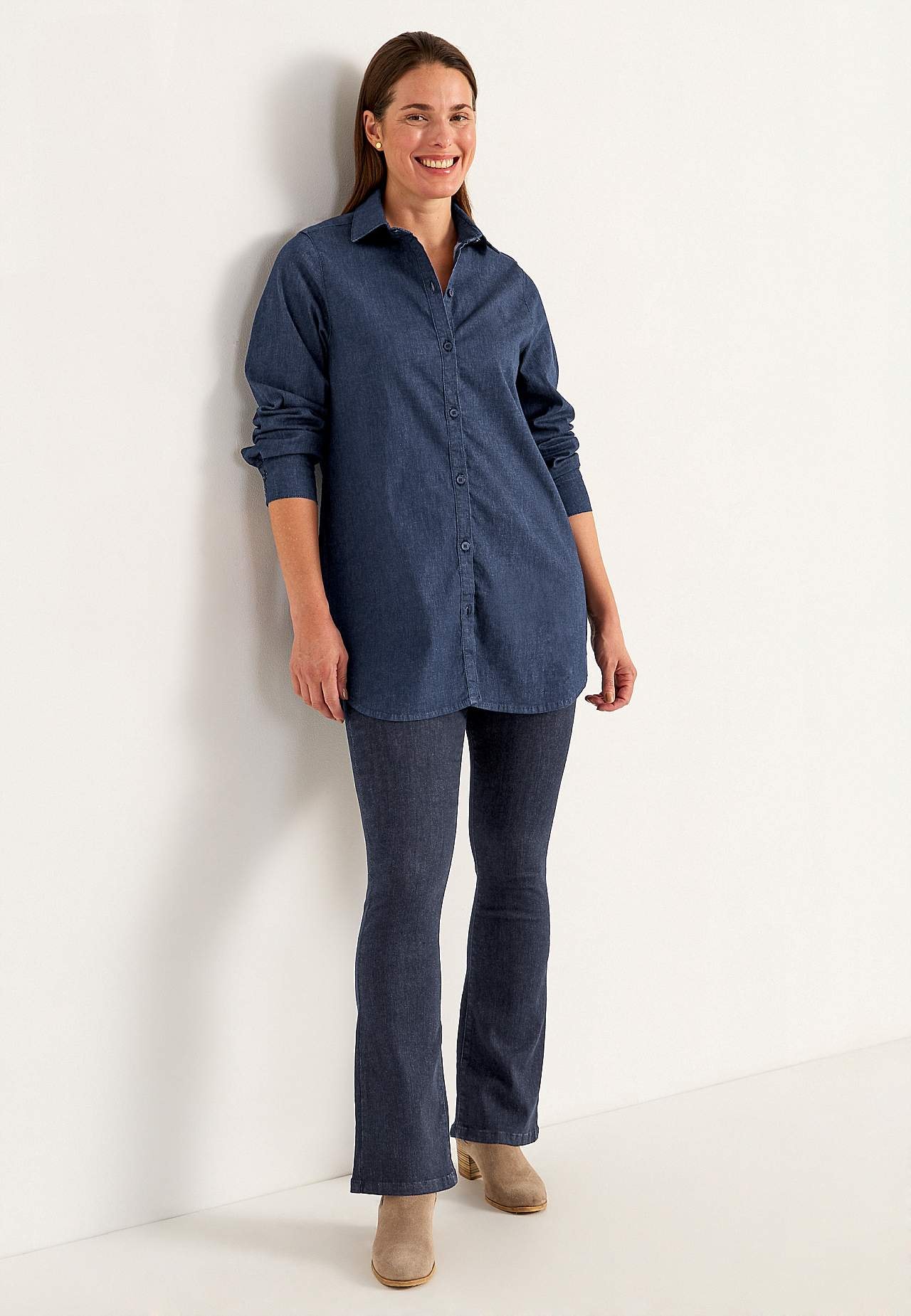 Stretchy tunika i denim