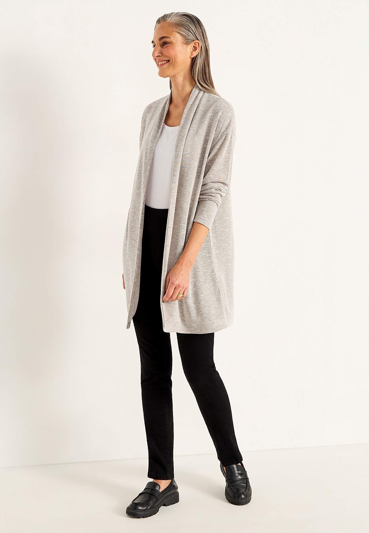 Åpen cardigan