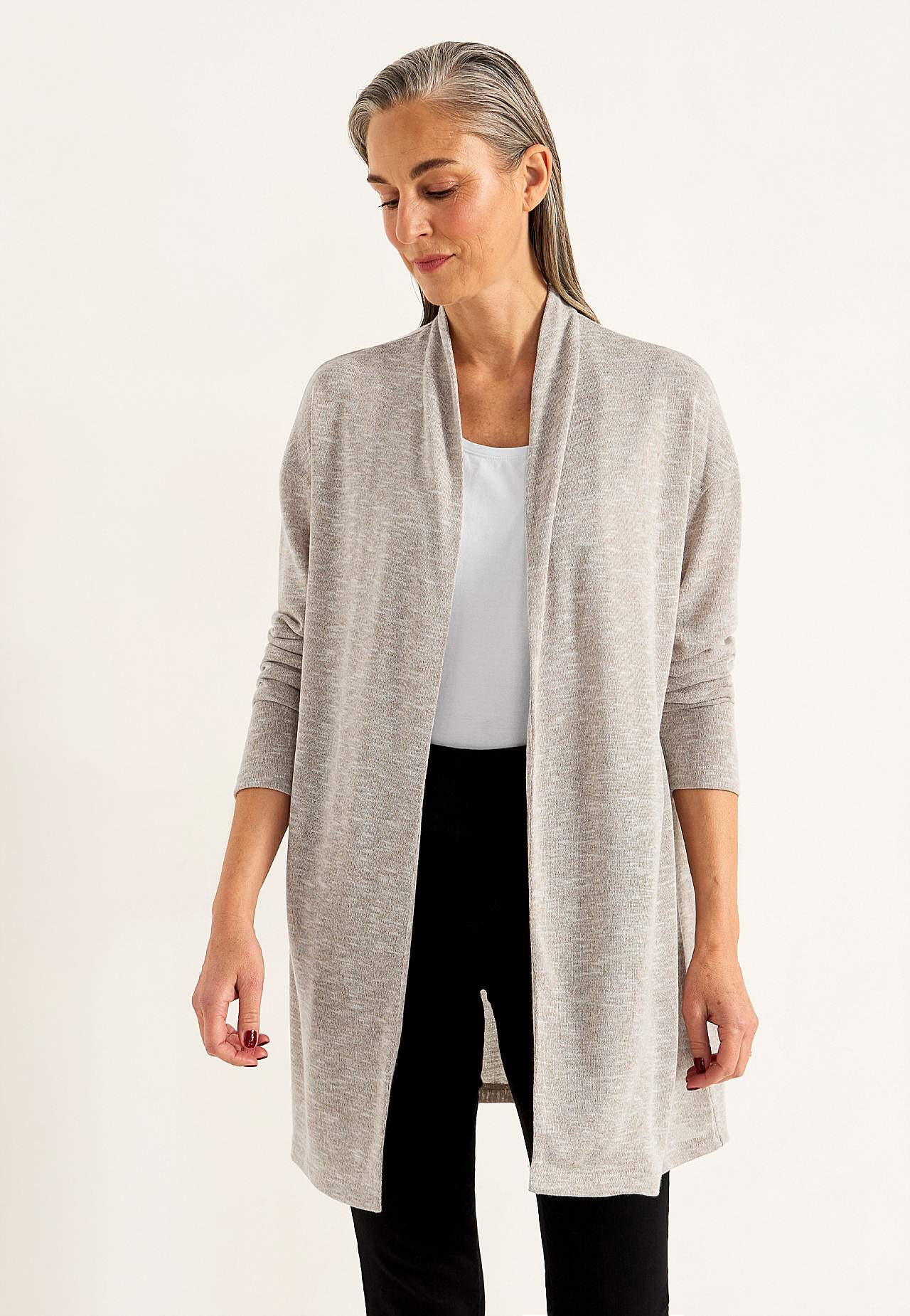 Åpen cardigan