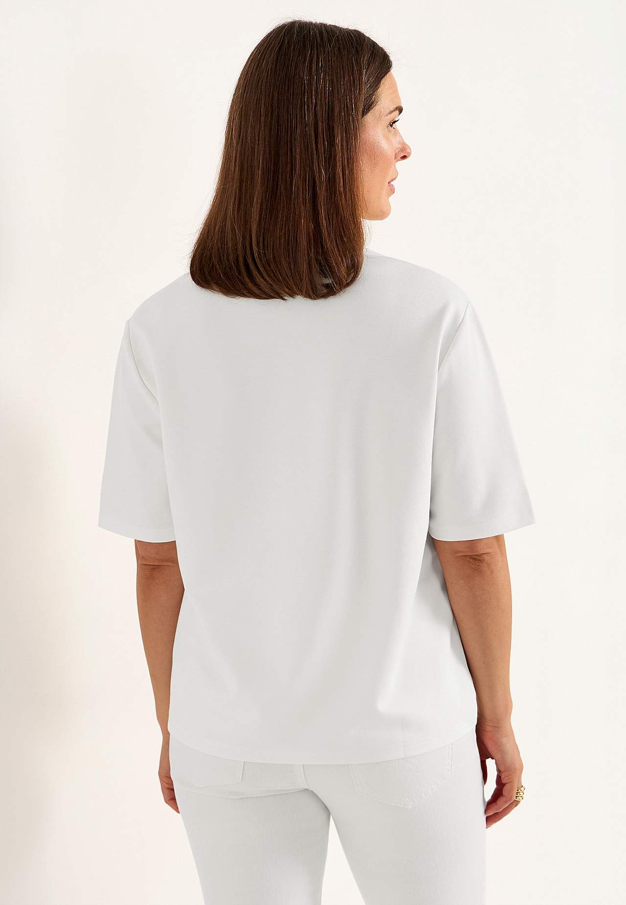 T-skjorte i tung tricot
