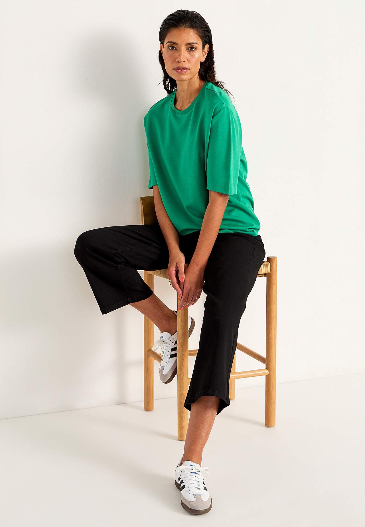 T-skjorte i tung tricot