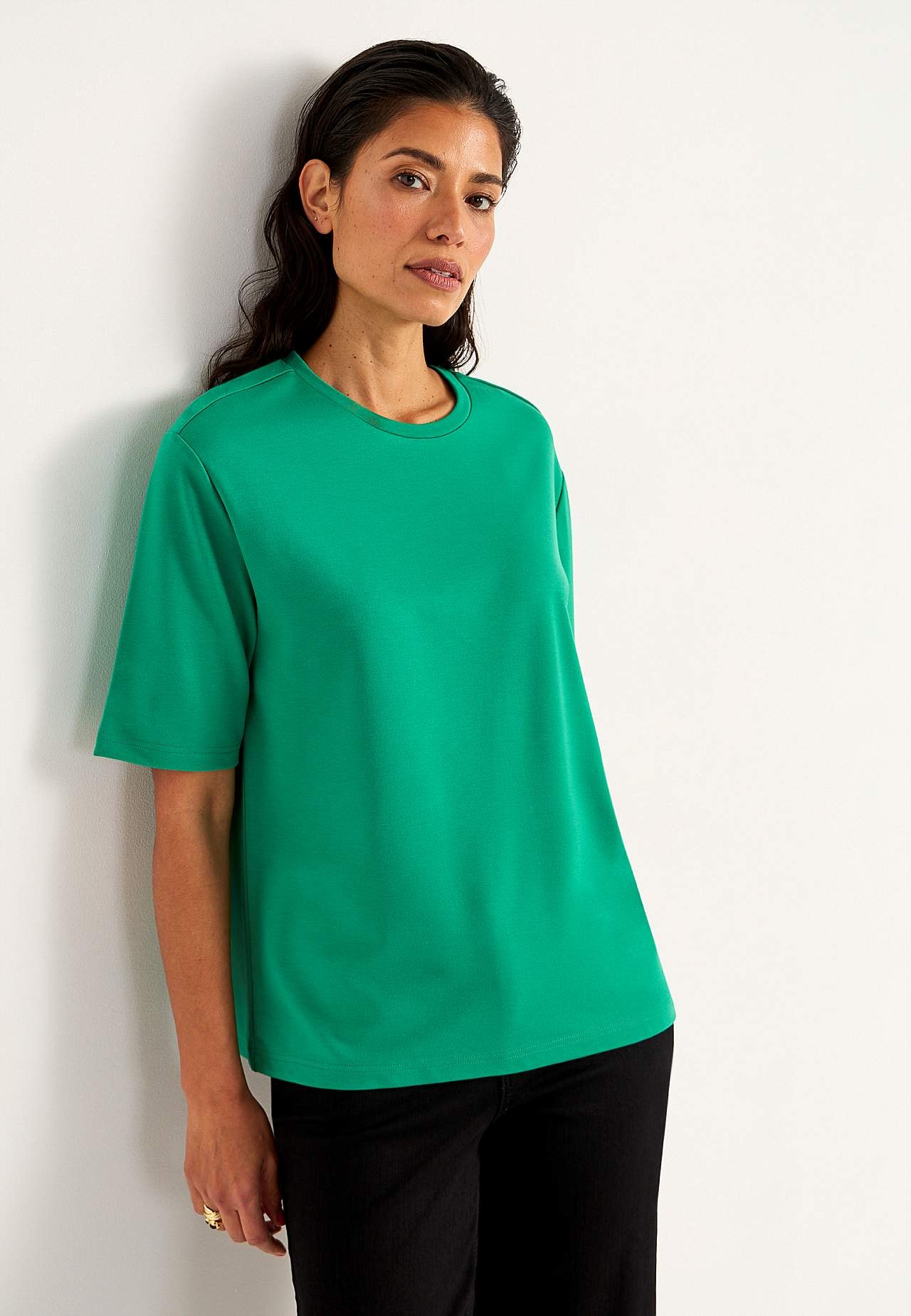 T-skjorte i tung tricot