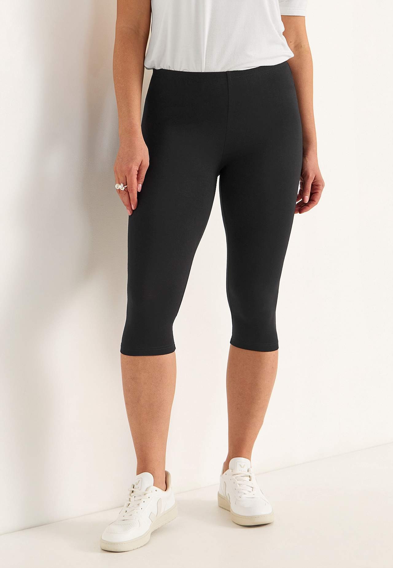 Caprileggings i jersey