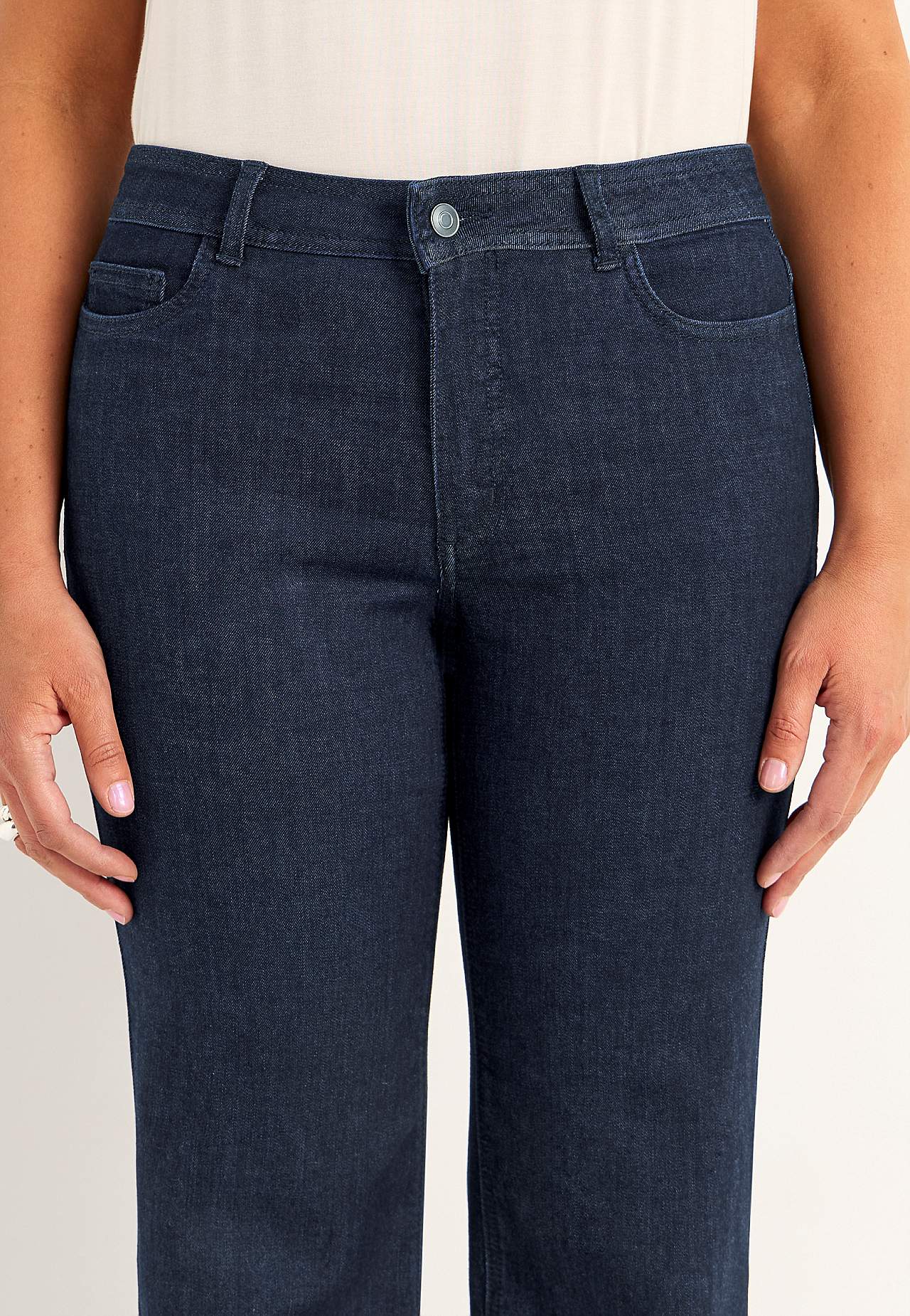 Vide jeans i superstretch denim Sara