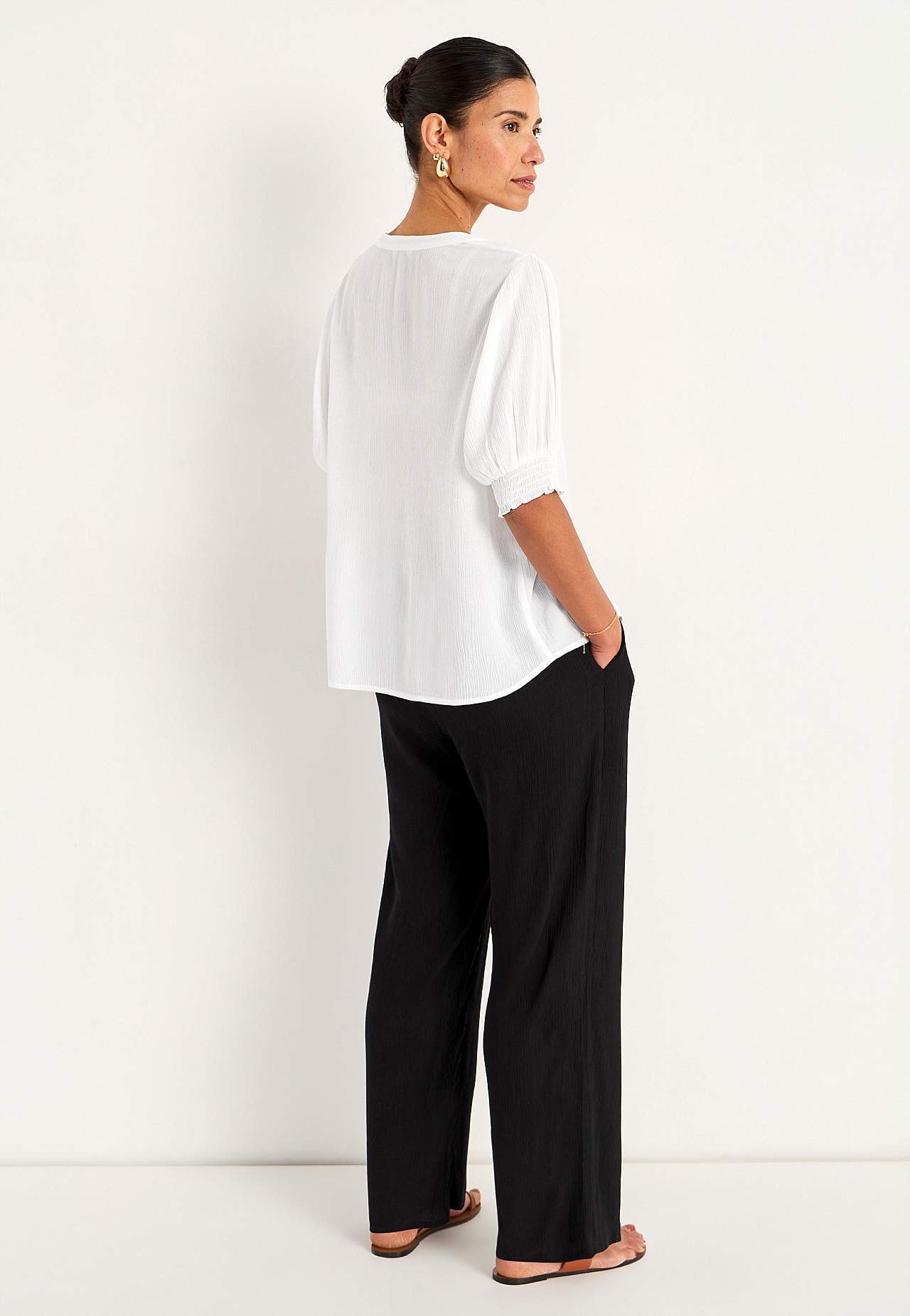 Crepe bluse
