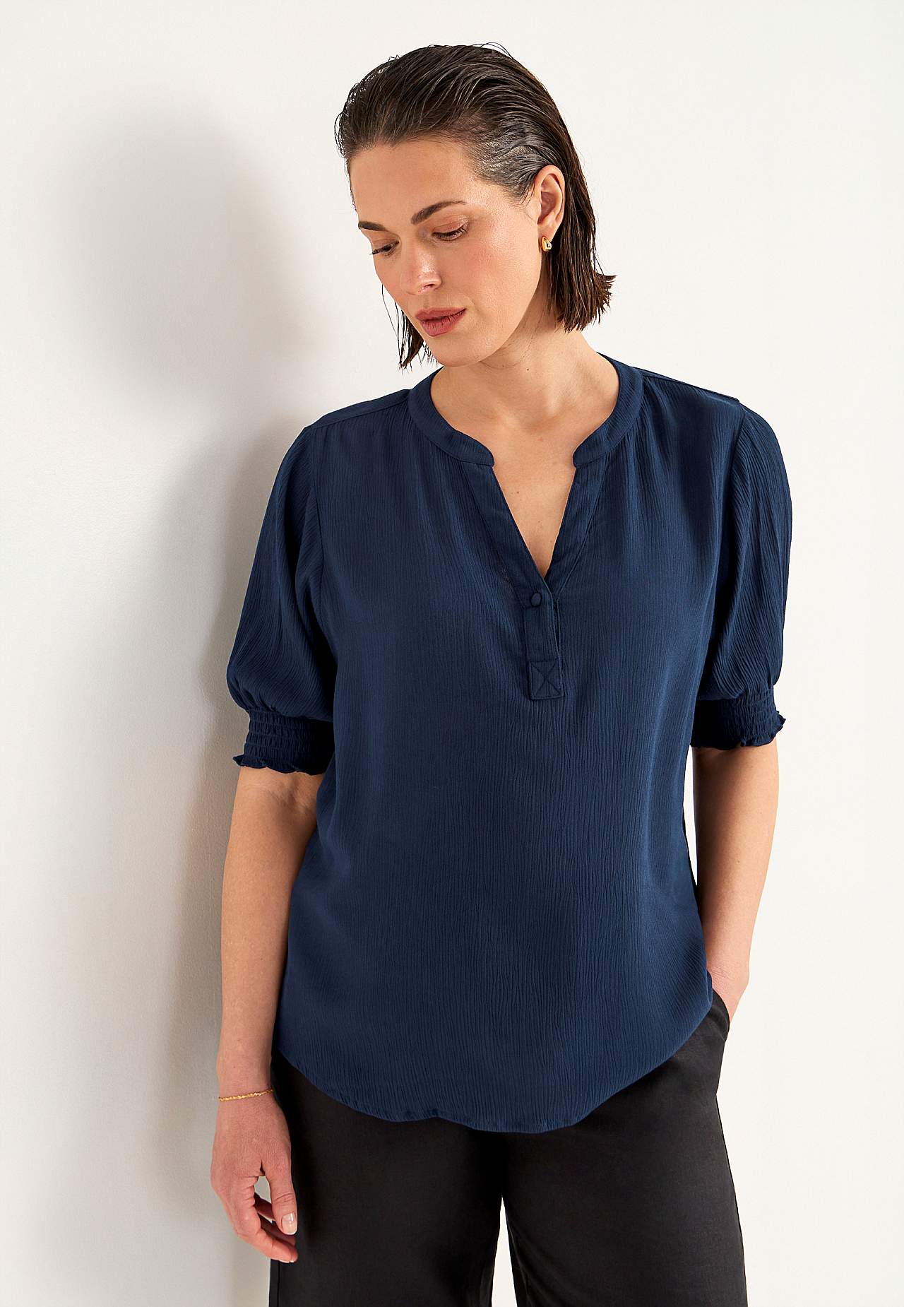 Crepe bluse