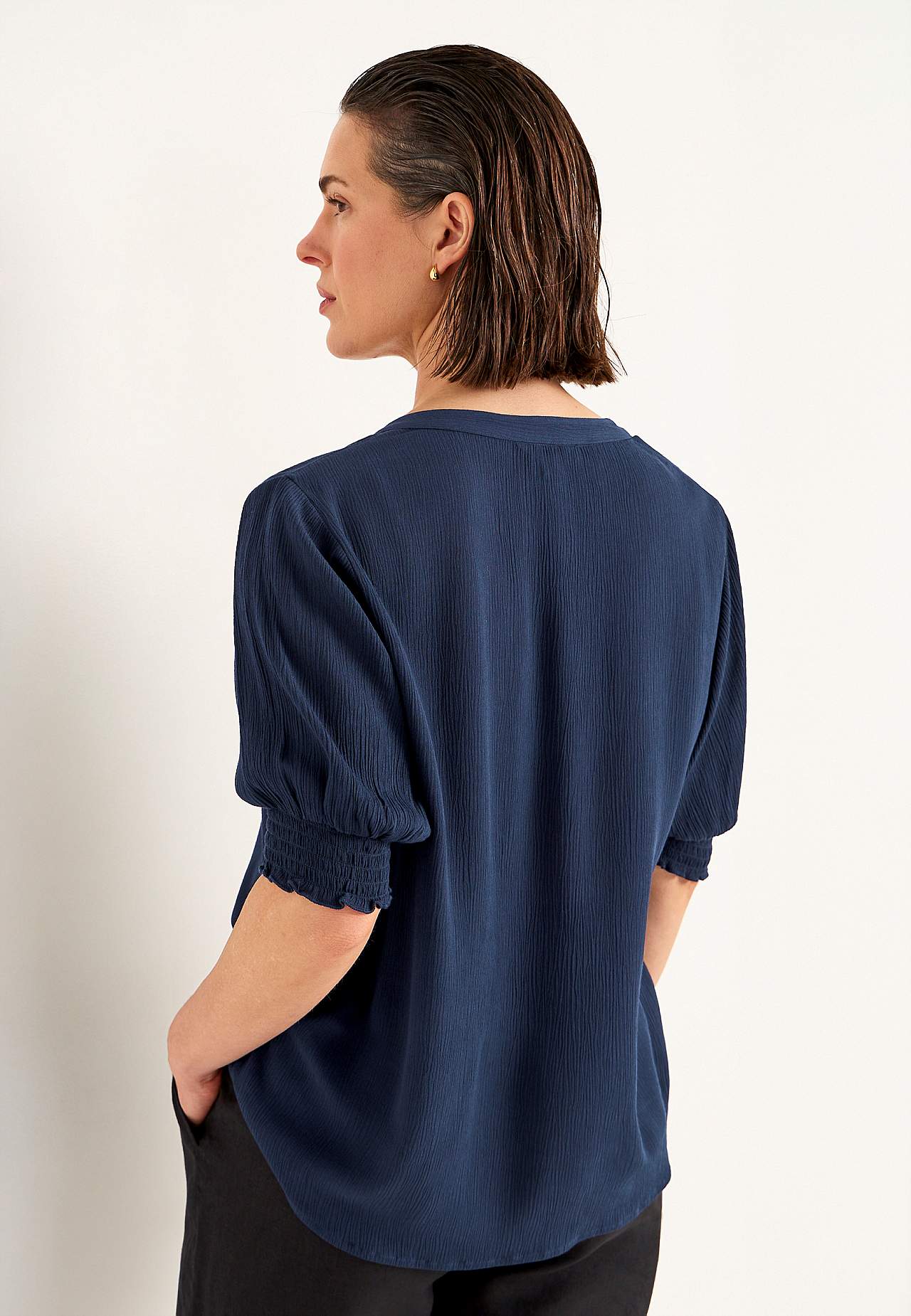 Crepe bluse