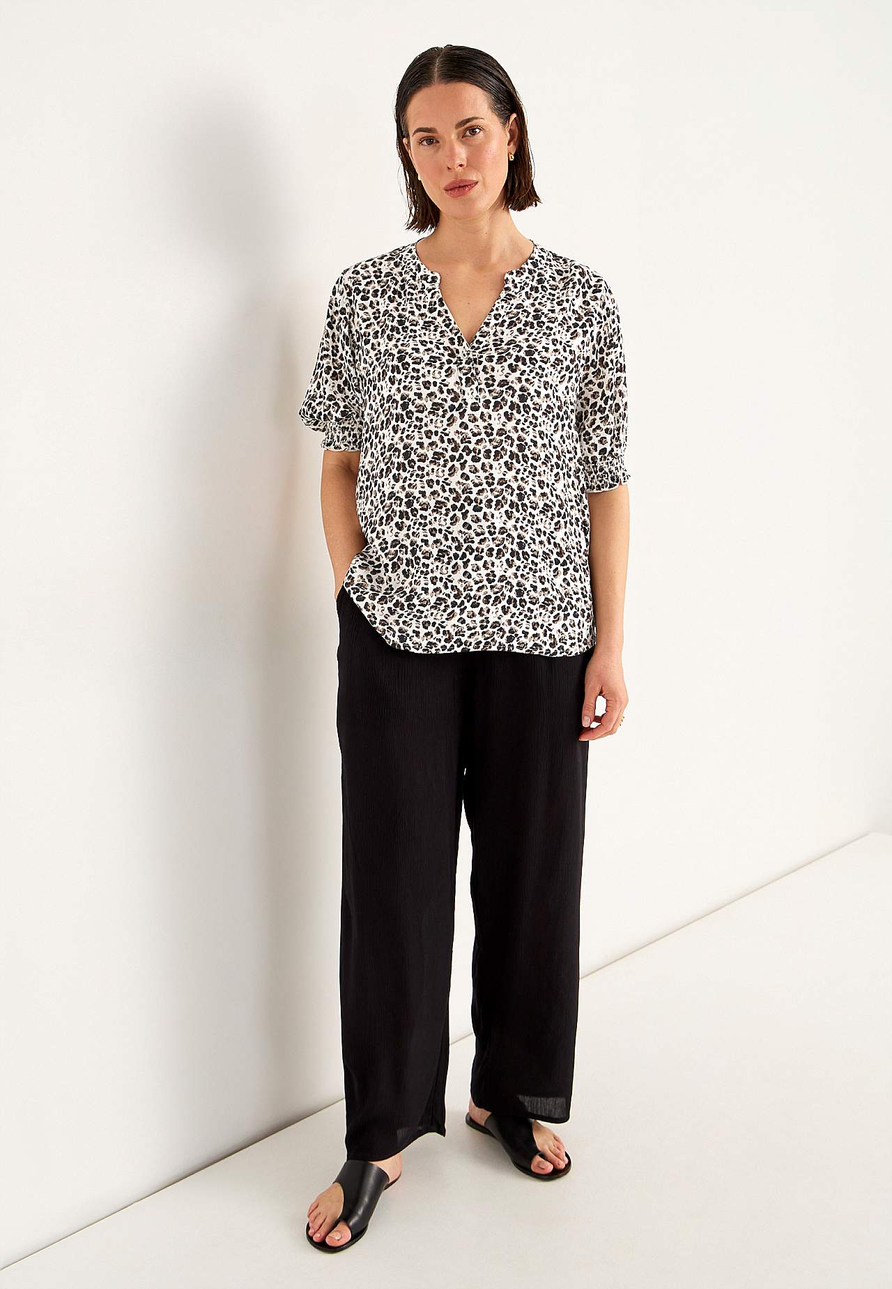 Crepe bluse