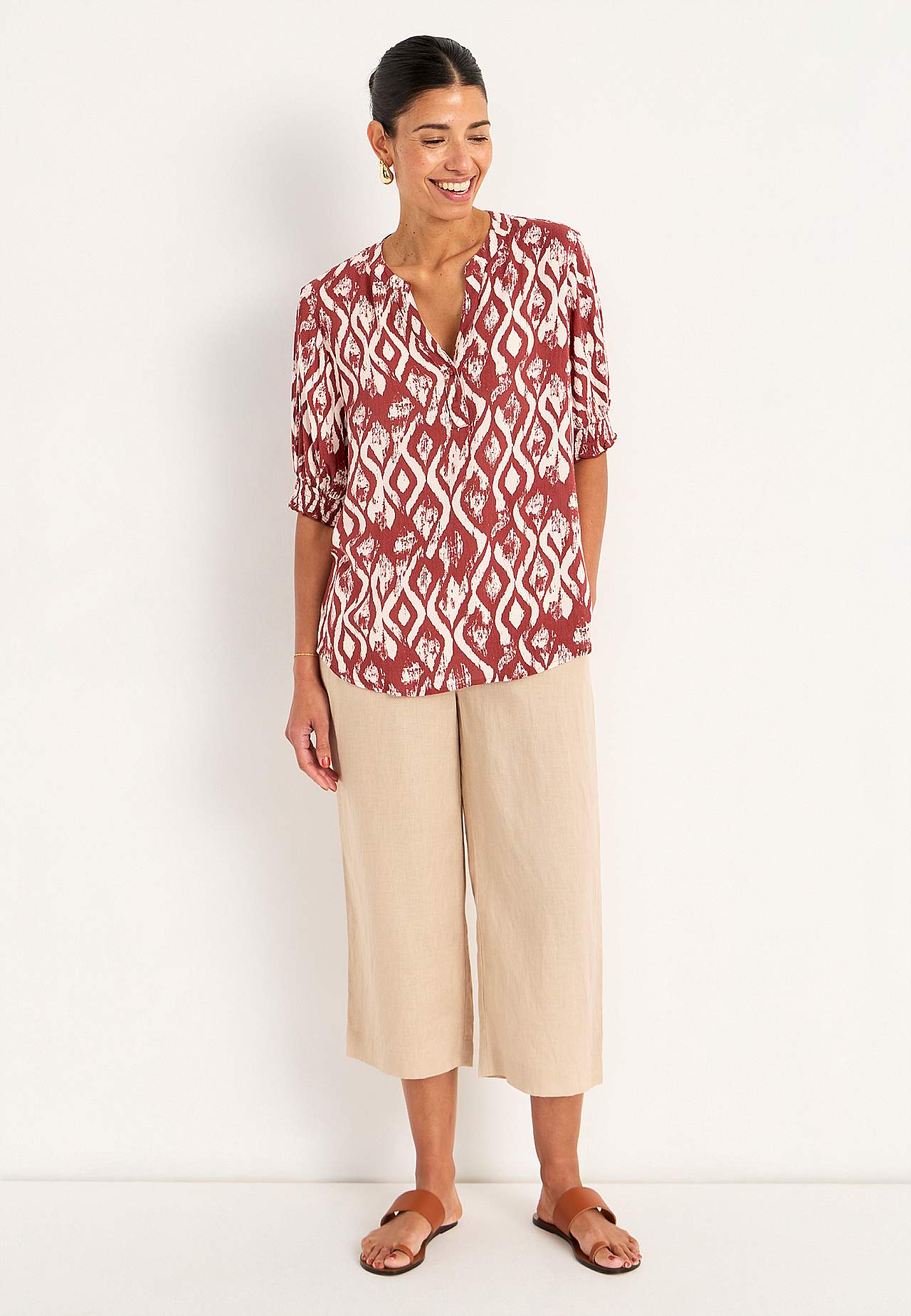 Crepe bluse