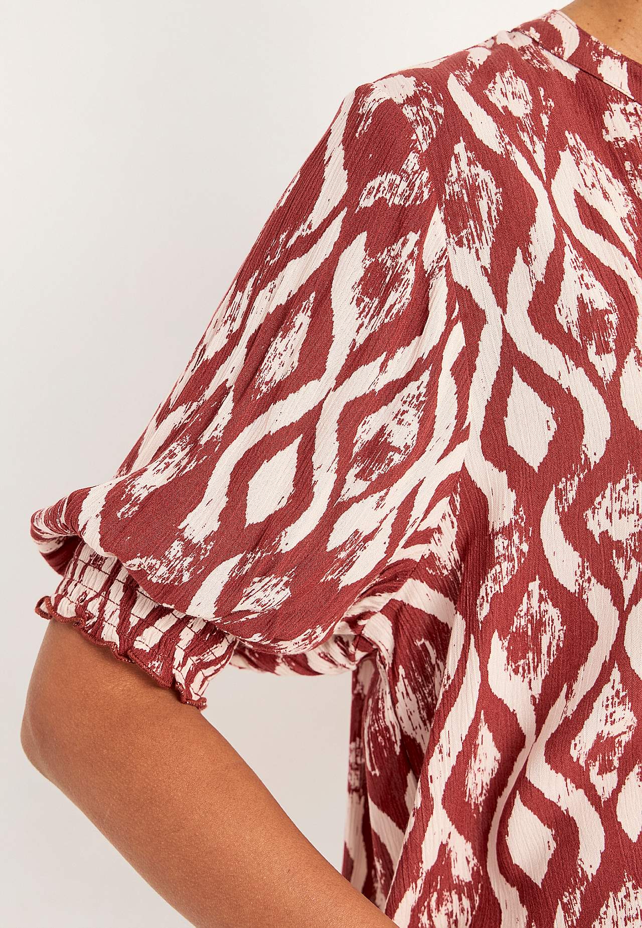 Crepe bluse