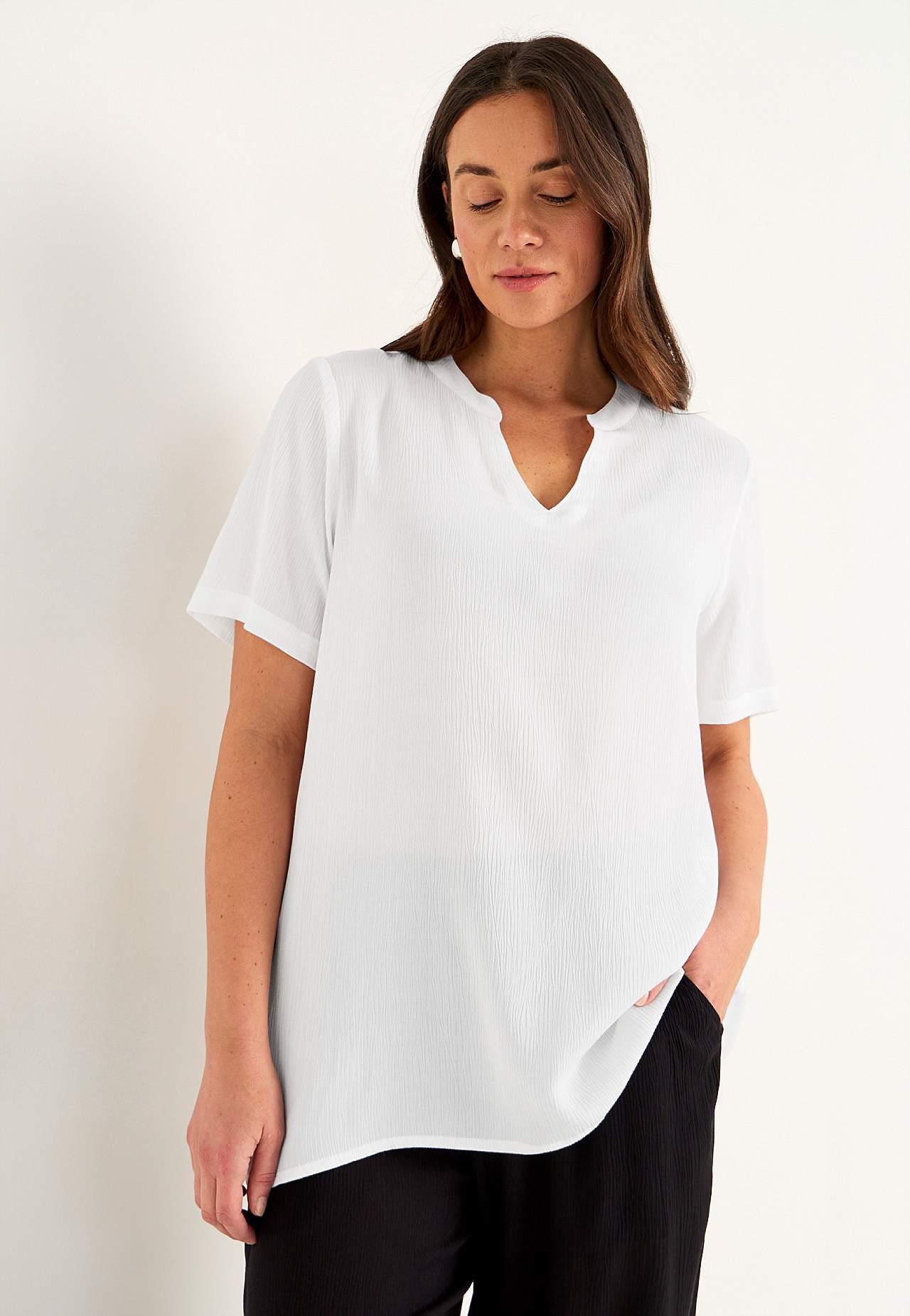 Crepe tunika