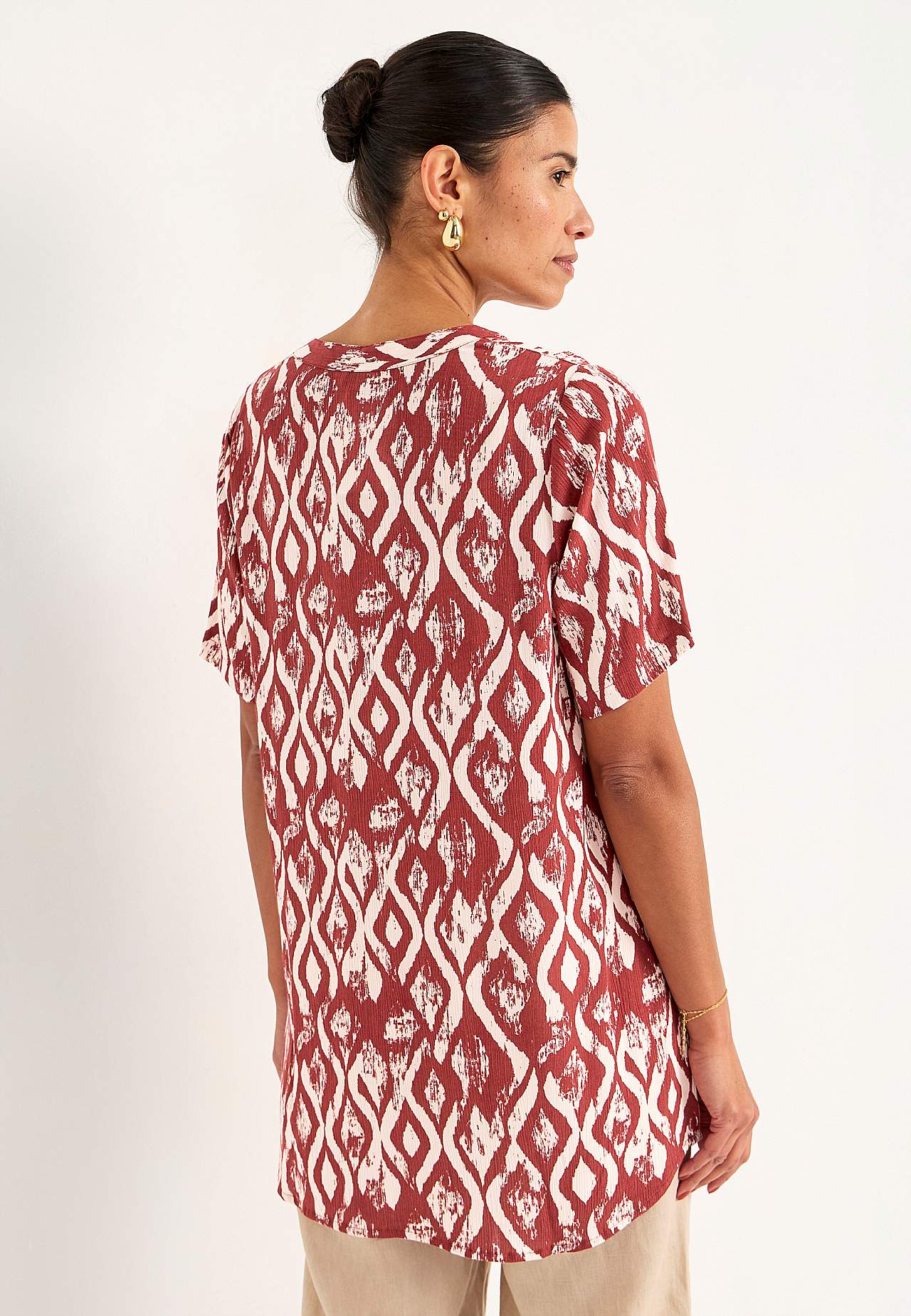 Crepe tunika