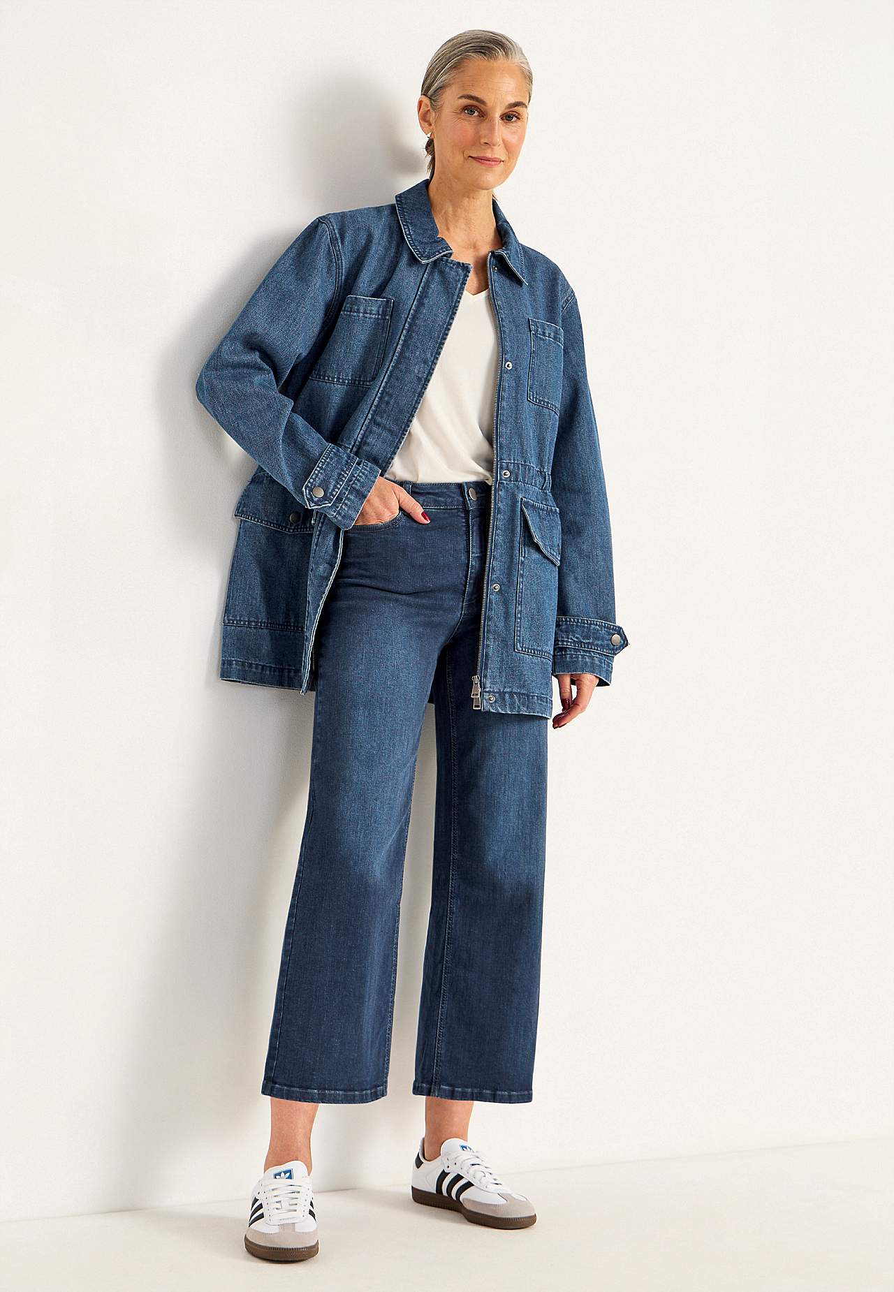 Stretchy ankeljeans
