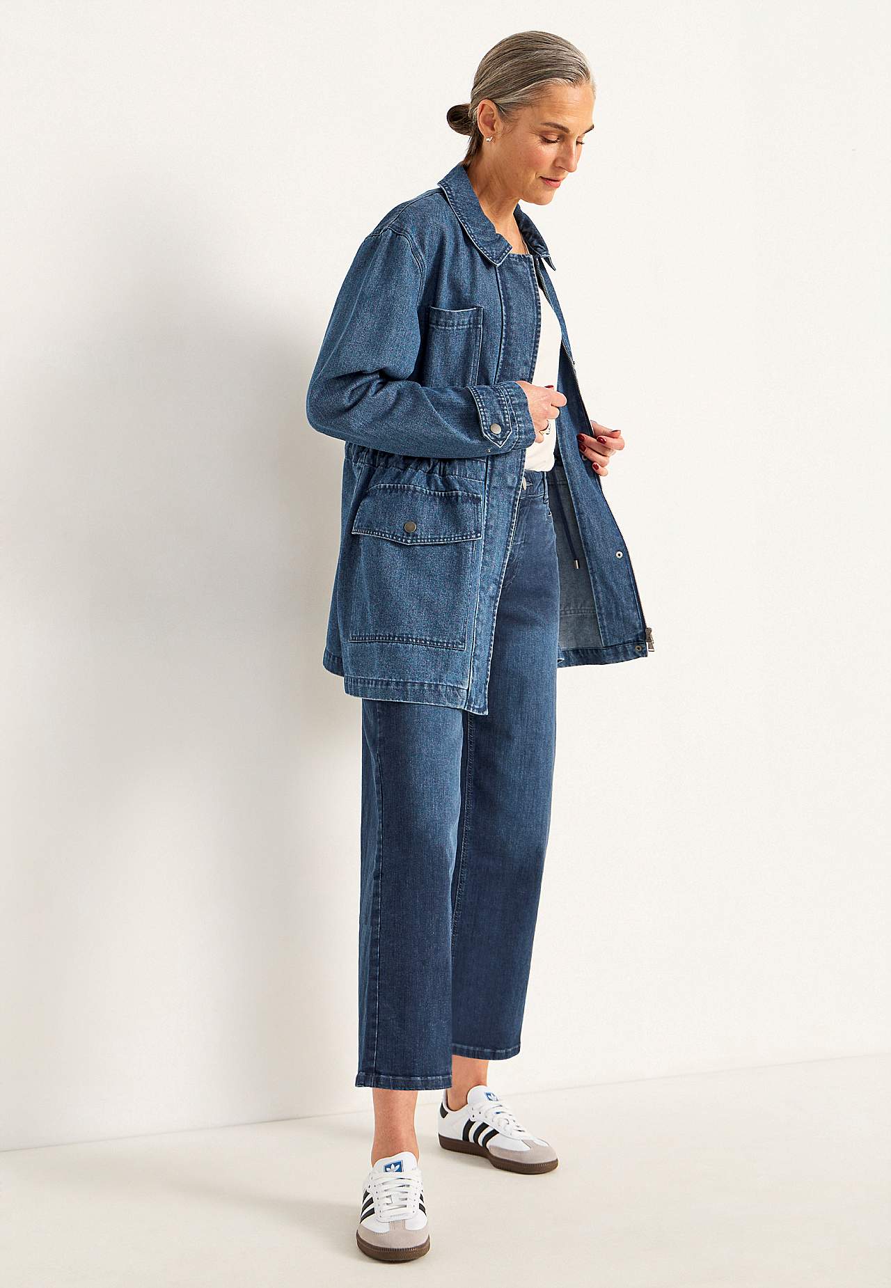 Stretchy ankeljeans