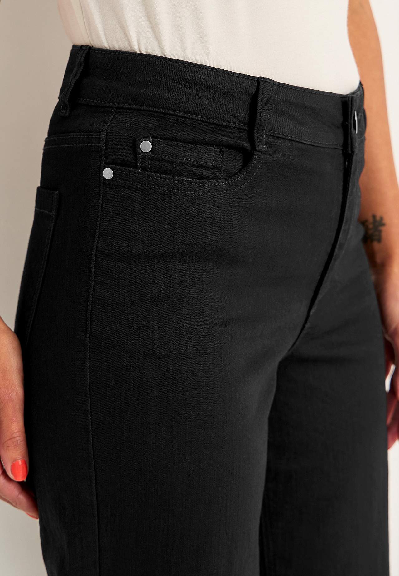 Stretchy ankeljeans