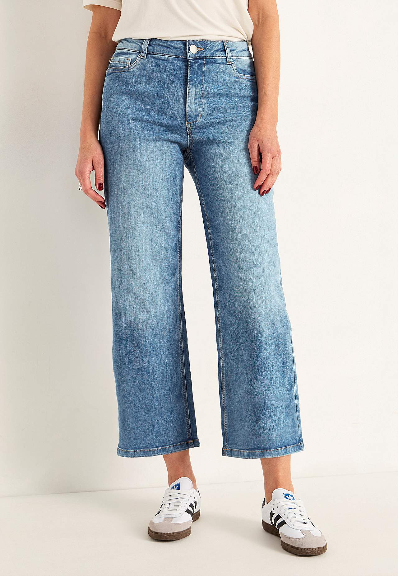 Stretchy ankeljeans