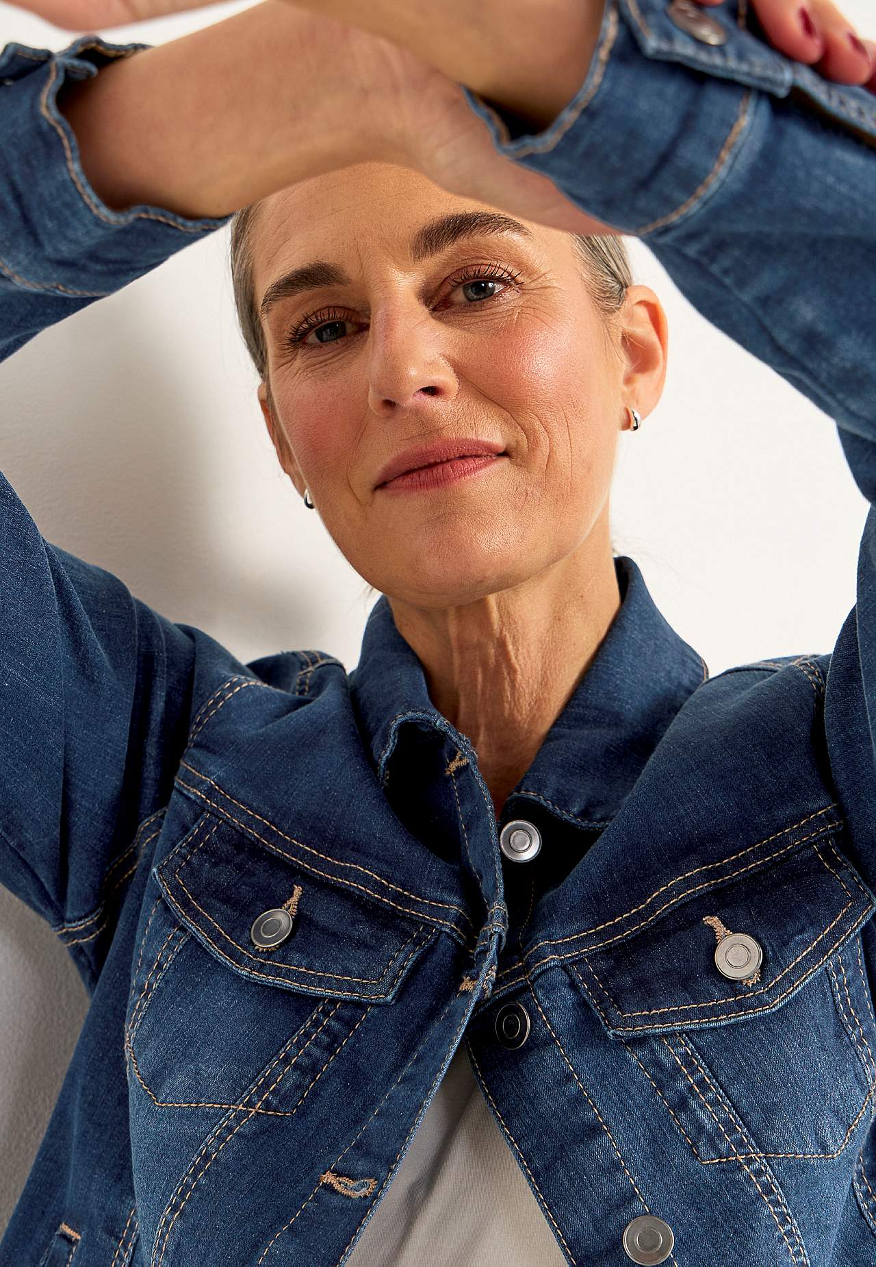 Stretchy denimjakke