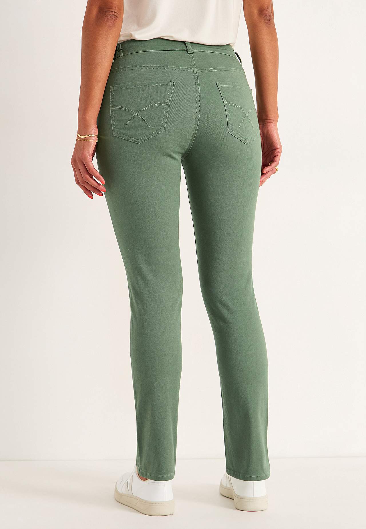 Jeans med elastisk midje