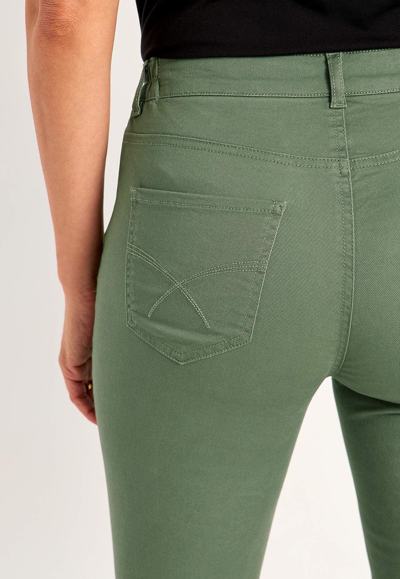 Jeans med elastisk midje