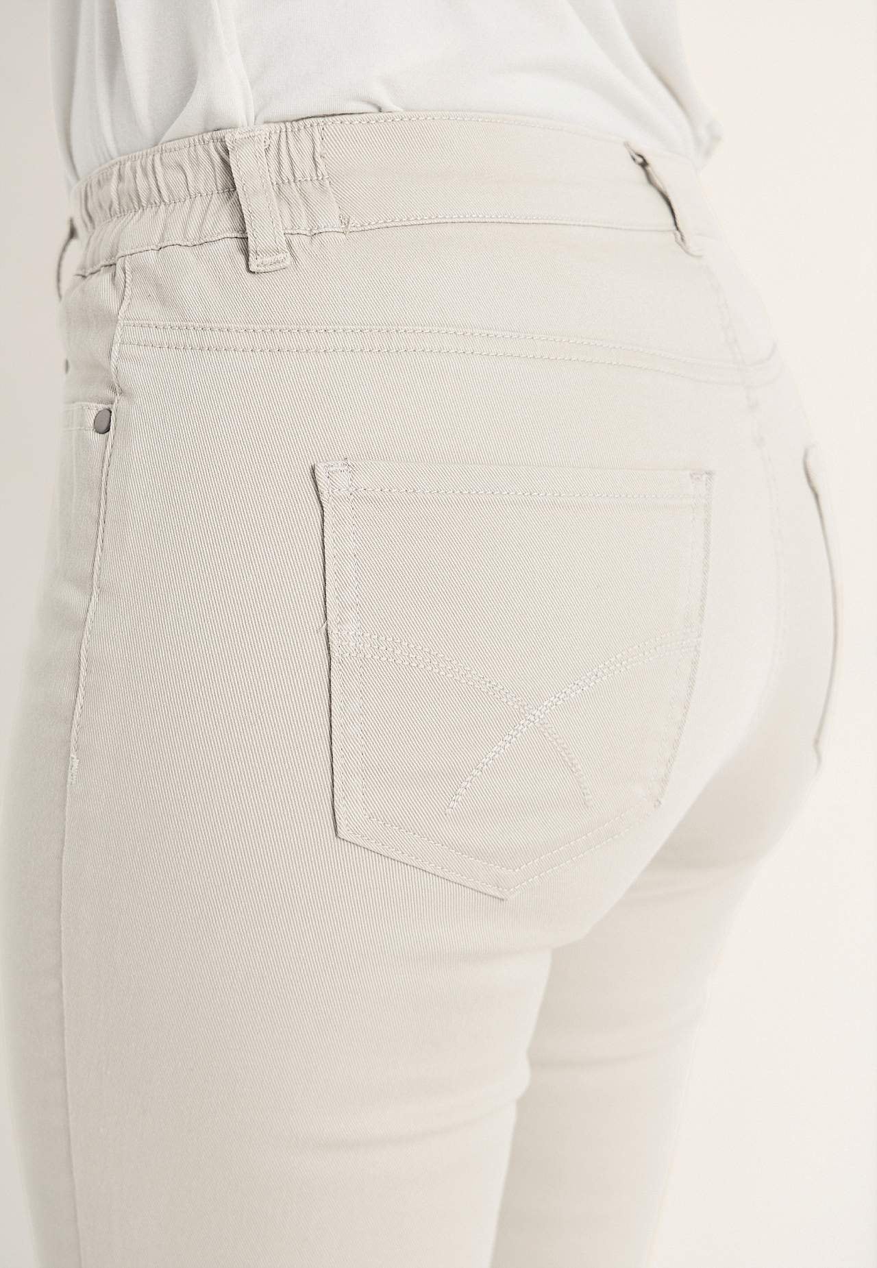 Jeans med elastisk midje