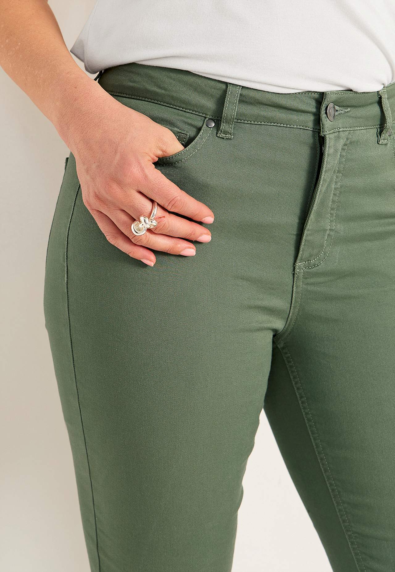 Litt slankeree ankeljeans