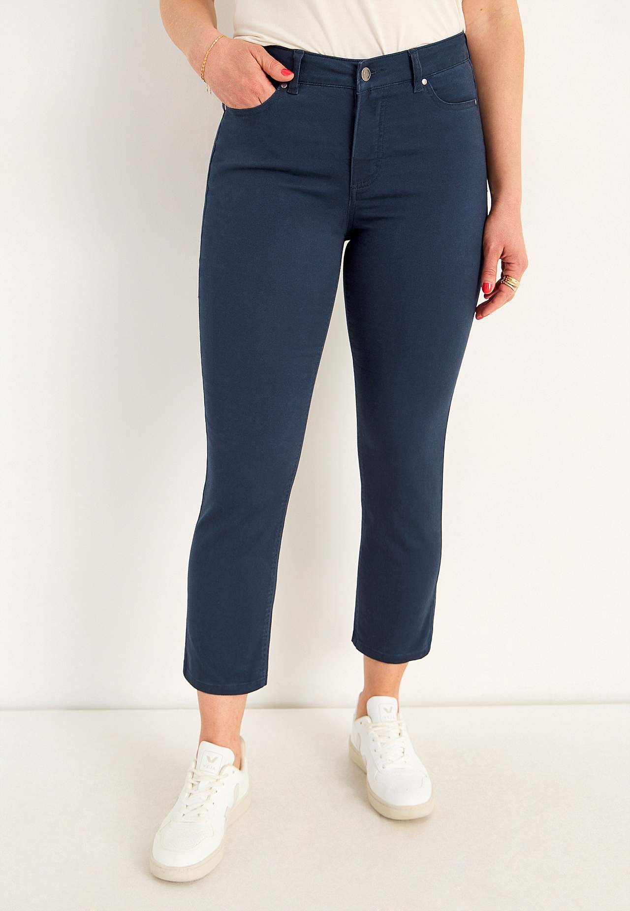 Litt slankeree ankeljeans
