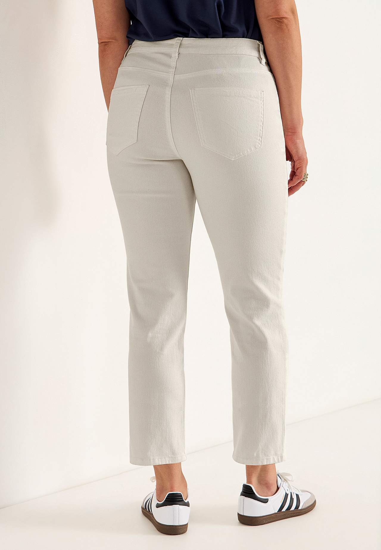 Litt slankeree ankeljeans