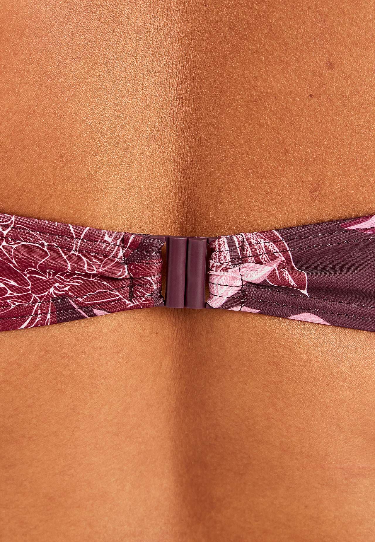 Mønstret bikini BH