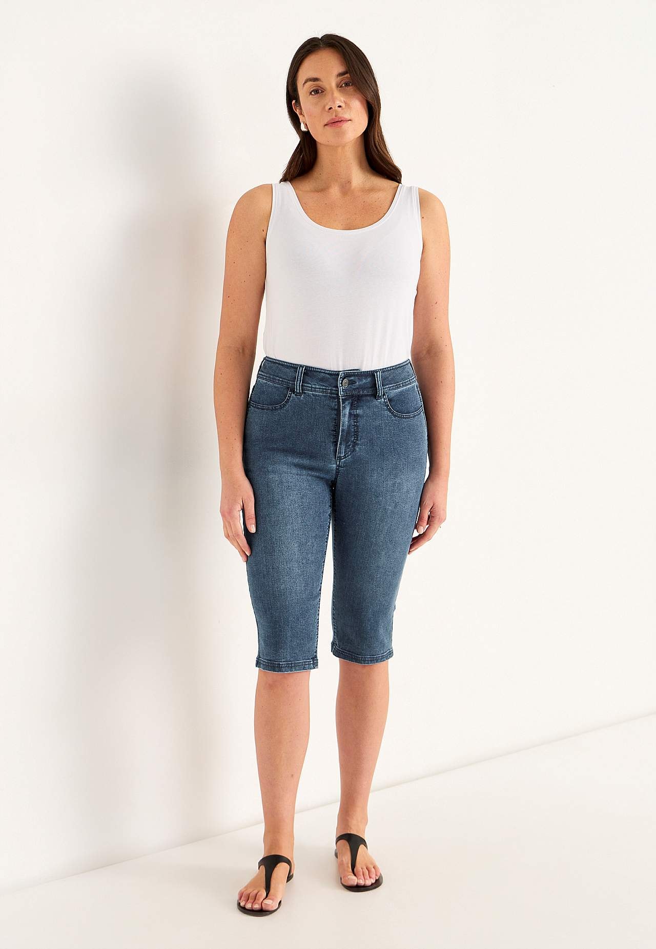 Superstretch caprijeans Sara