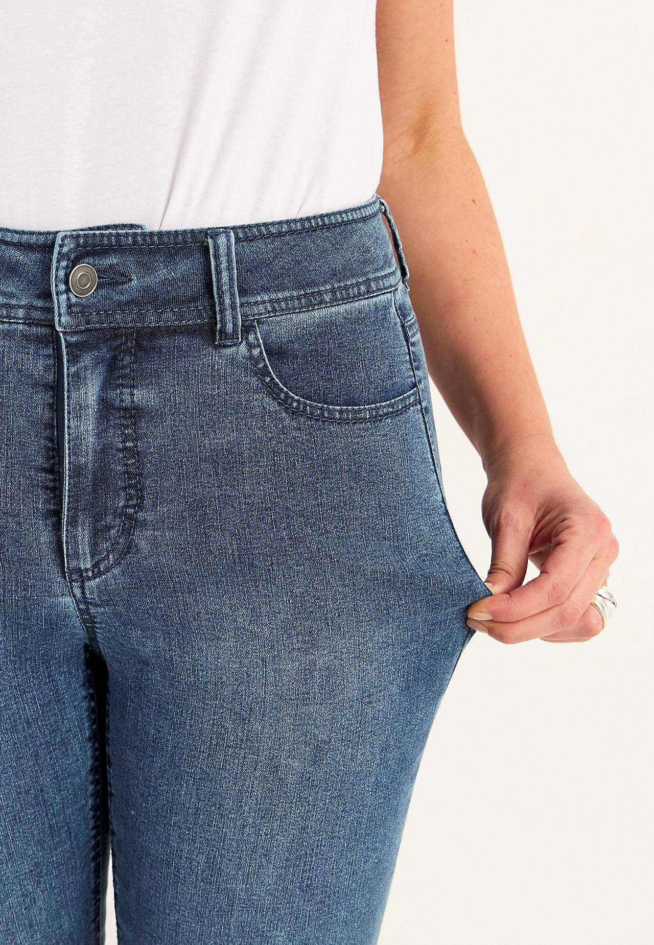 Superstretch caprijeans Sara