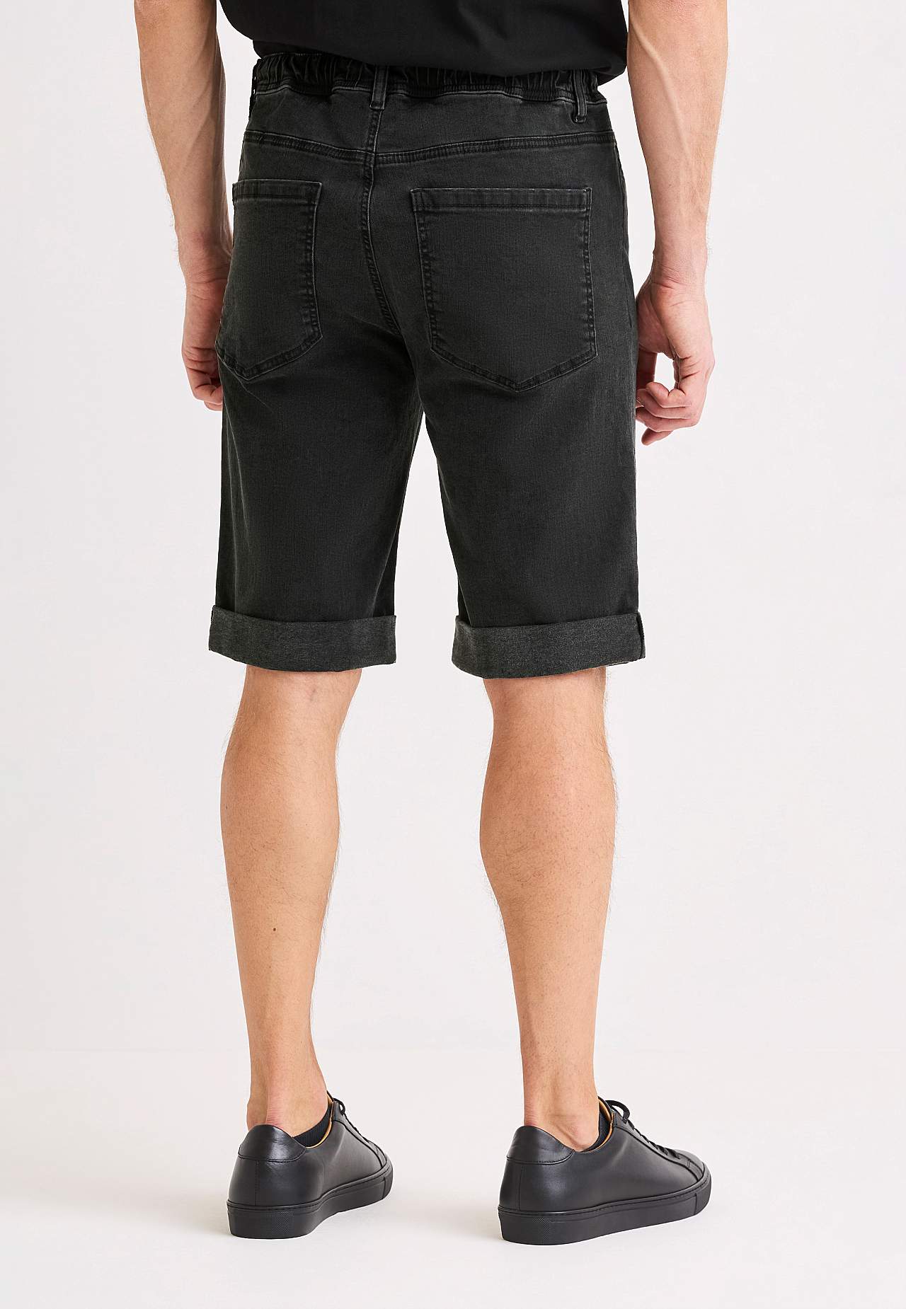 Joggershorts med elastisk midje