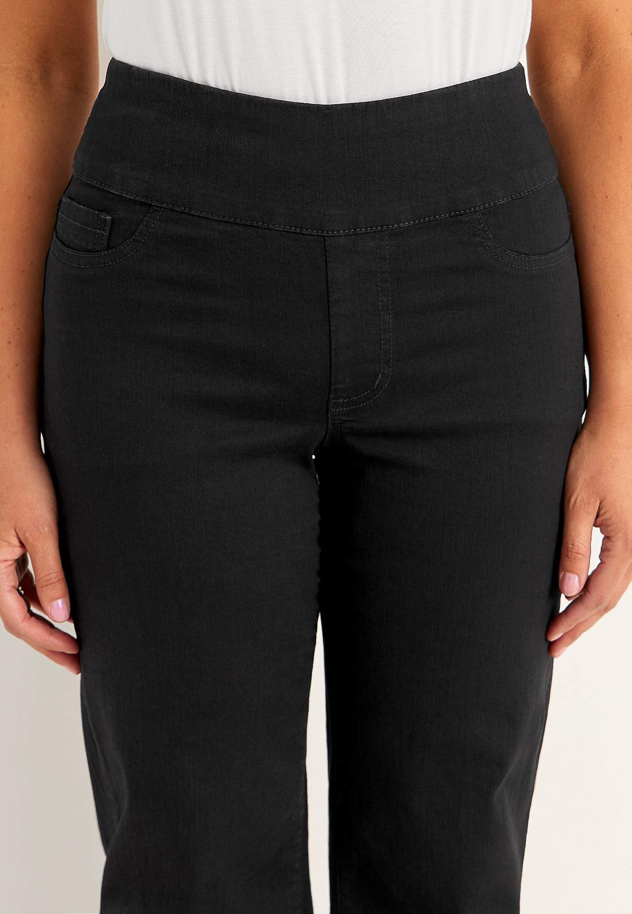 Jeans med høy elastisk midje Elisa