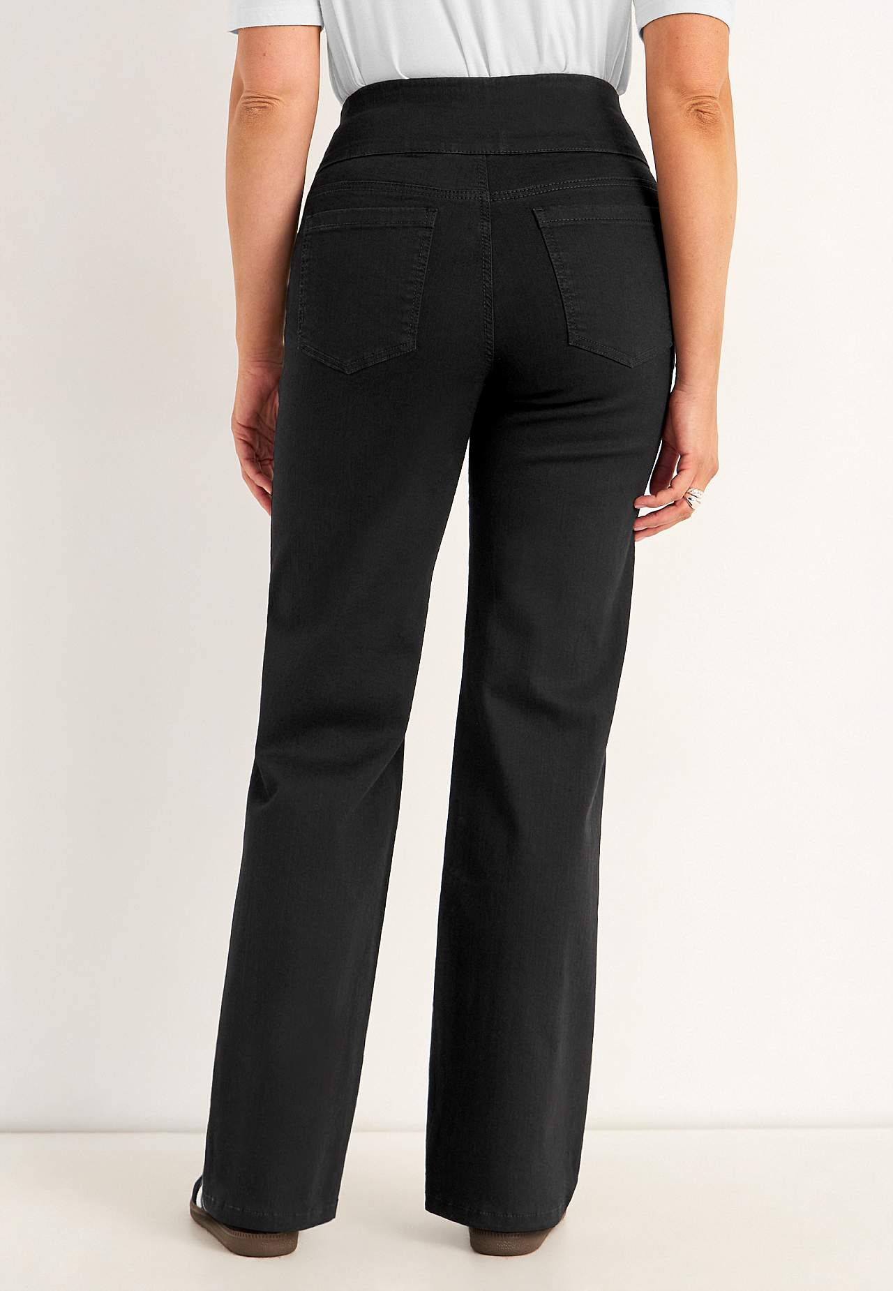 Jeans med høy elastisk midje Elisa