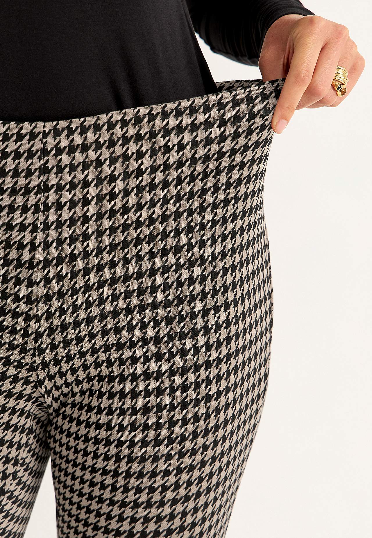 Jacquard- mønstrede leggings