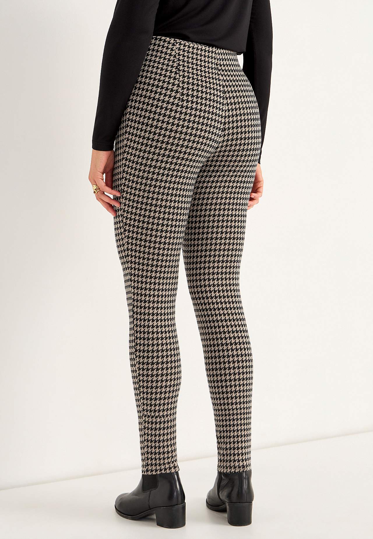 Jacquard- mønstrede leggings