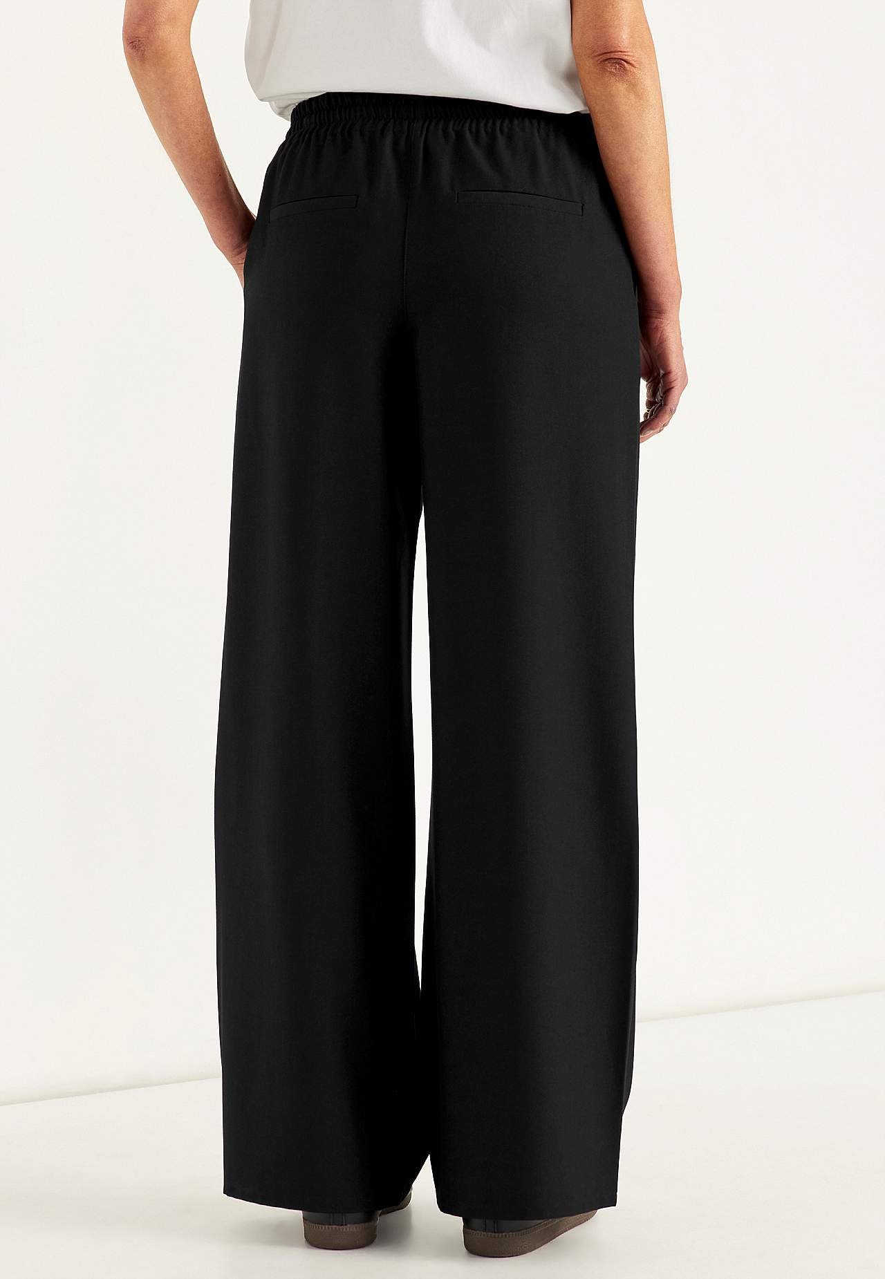 Dressede pull on-bukser Pia