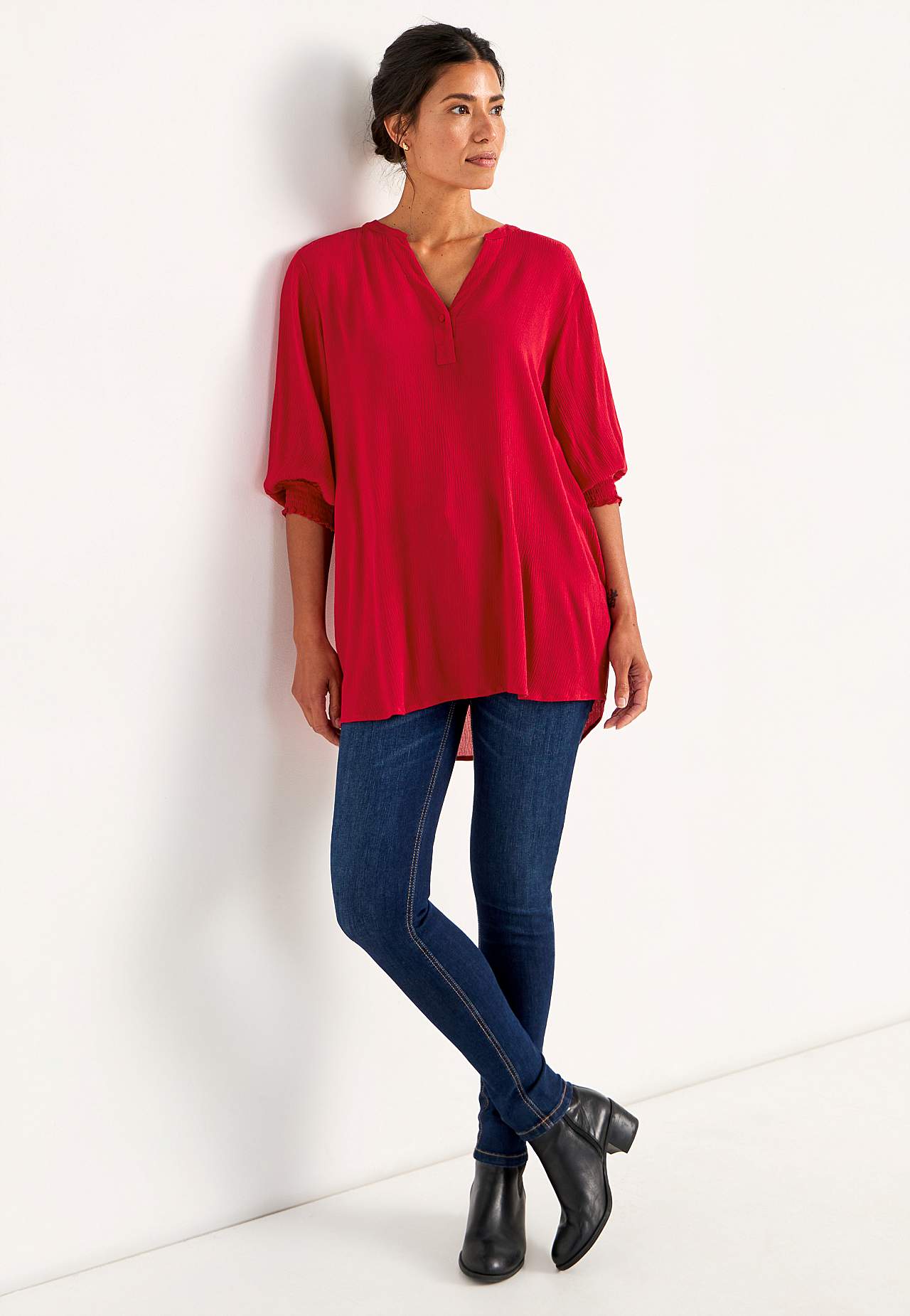 Crepe bluse