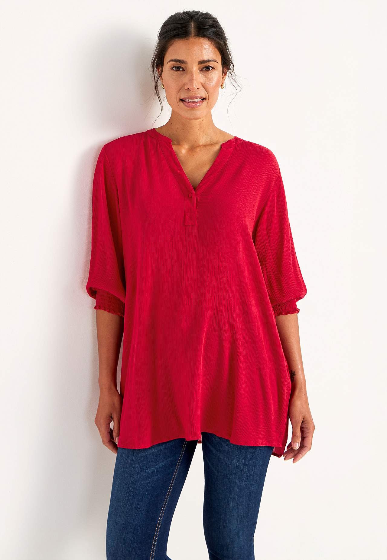 Crepe bluse